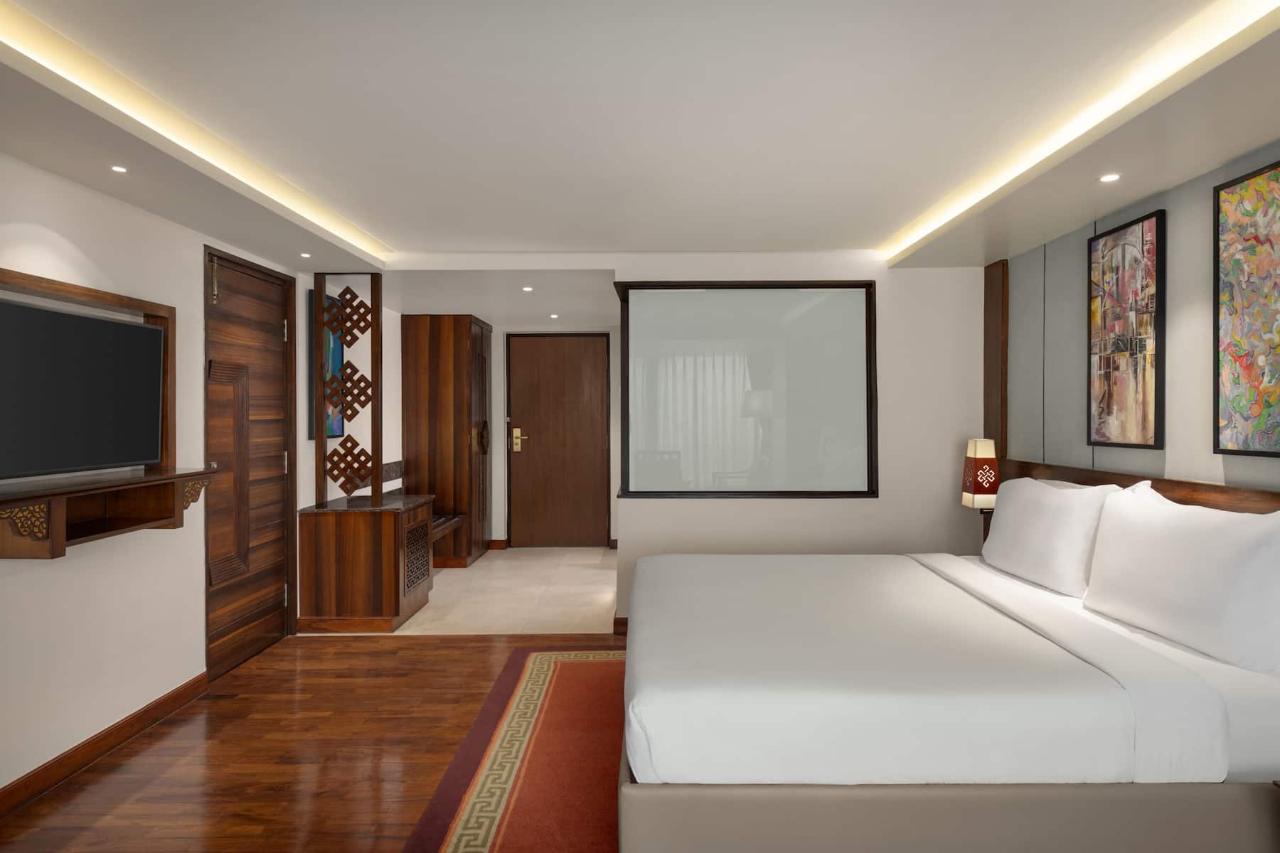 Guest room at the Ramada by Wyndham Kathmandu Dhumbarahi in Kathmandu, Other than US/Canada