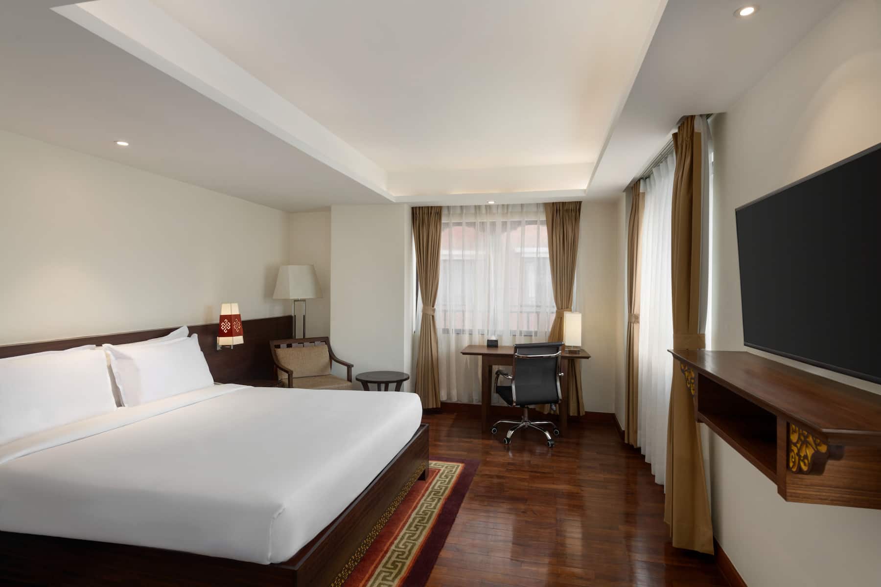 Guest room at the Ramada by Wyndham Kathmandu Dhumbarahi in Kathmandu, Other than US/Canada