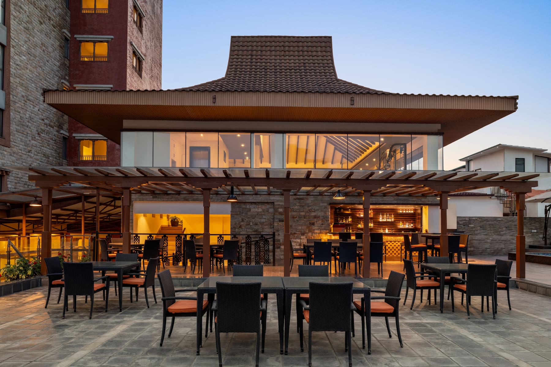 Pool bar at Ramada by Wyndham Kathmandu Dhumbarahi in Kathmandu, Other than US/Canada