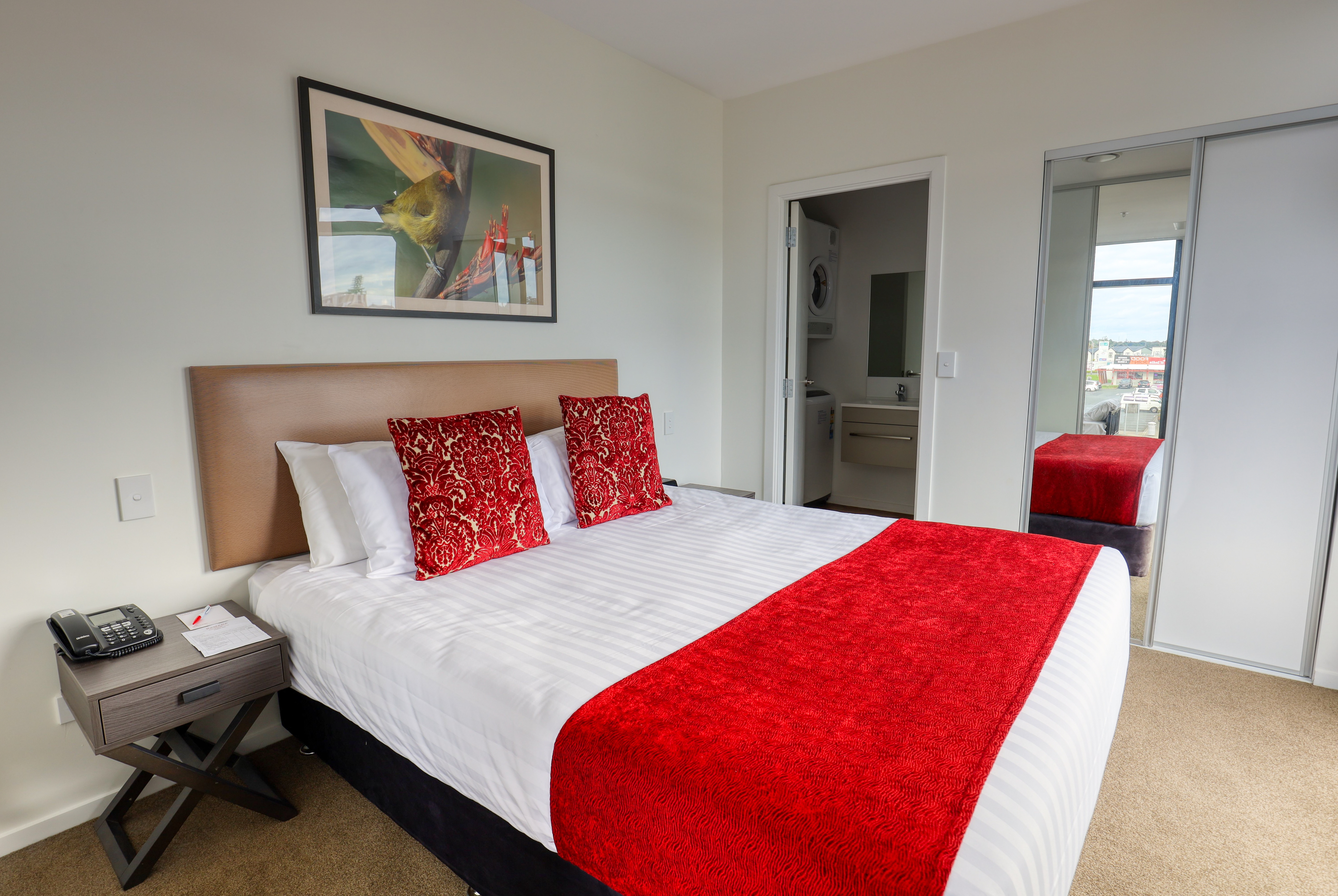Guest room at the Ramada Suites by Wyndham Auckland Manukau Pacfic Centre in Auckland, Other than US/Canada