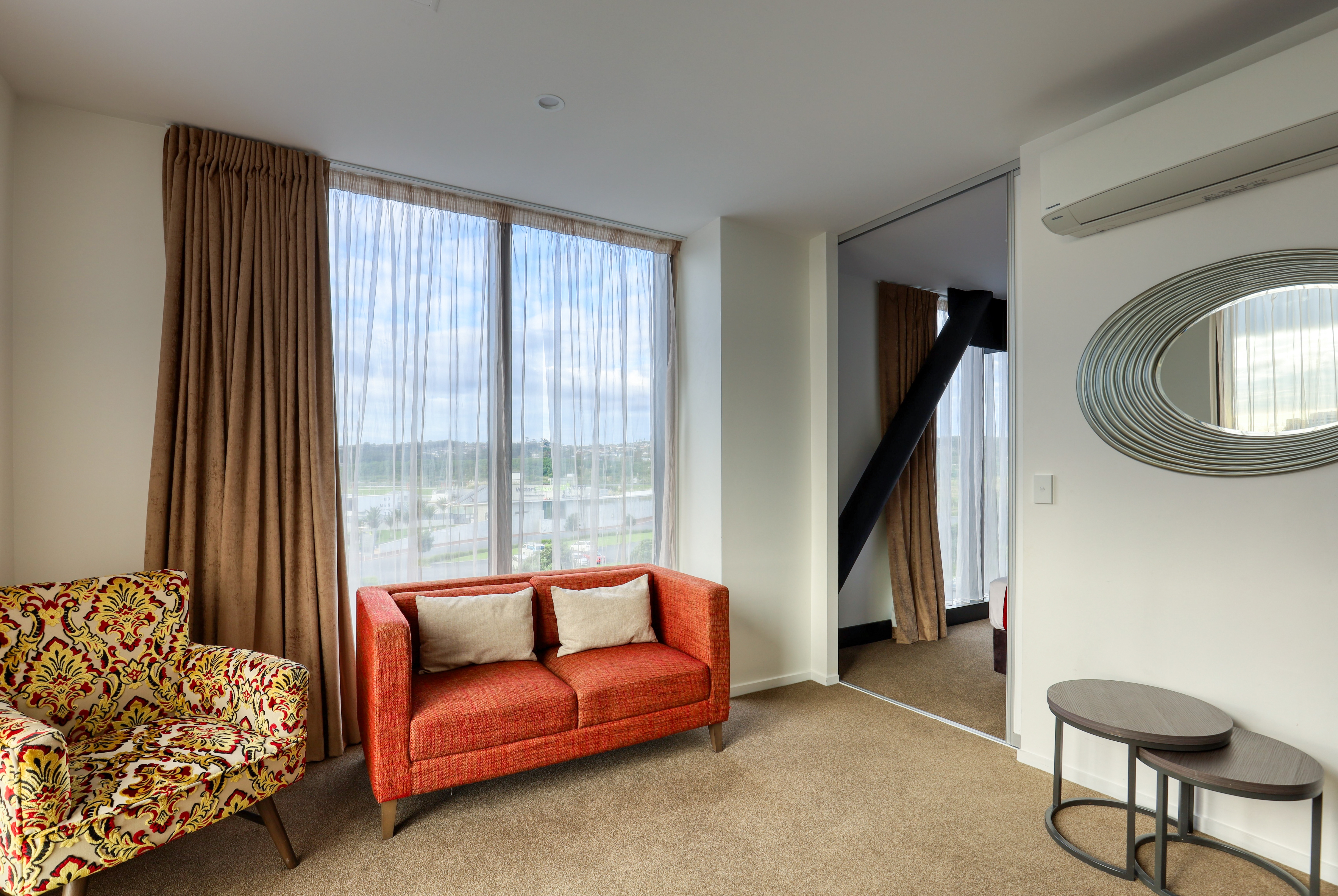 Guest room at the Ramada Suites by Wyndham Auckland Manukau Pacfic Centre in Auckland, Other than US/Canada
