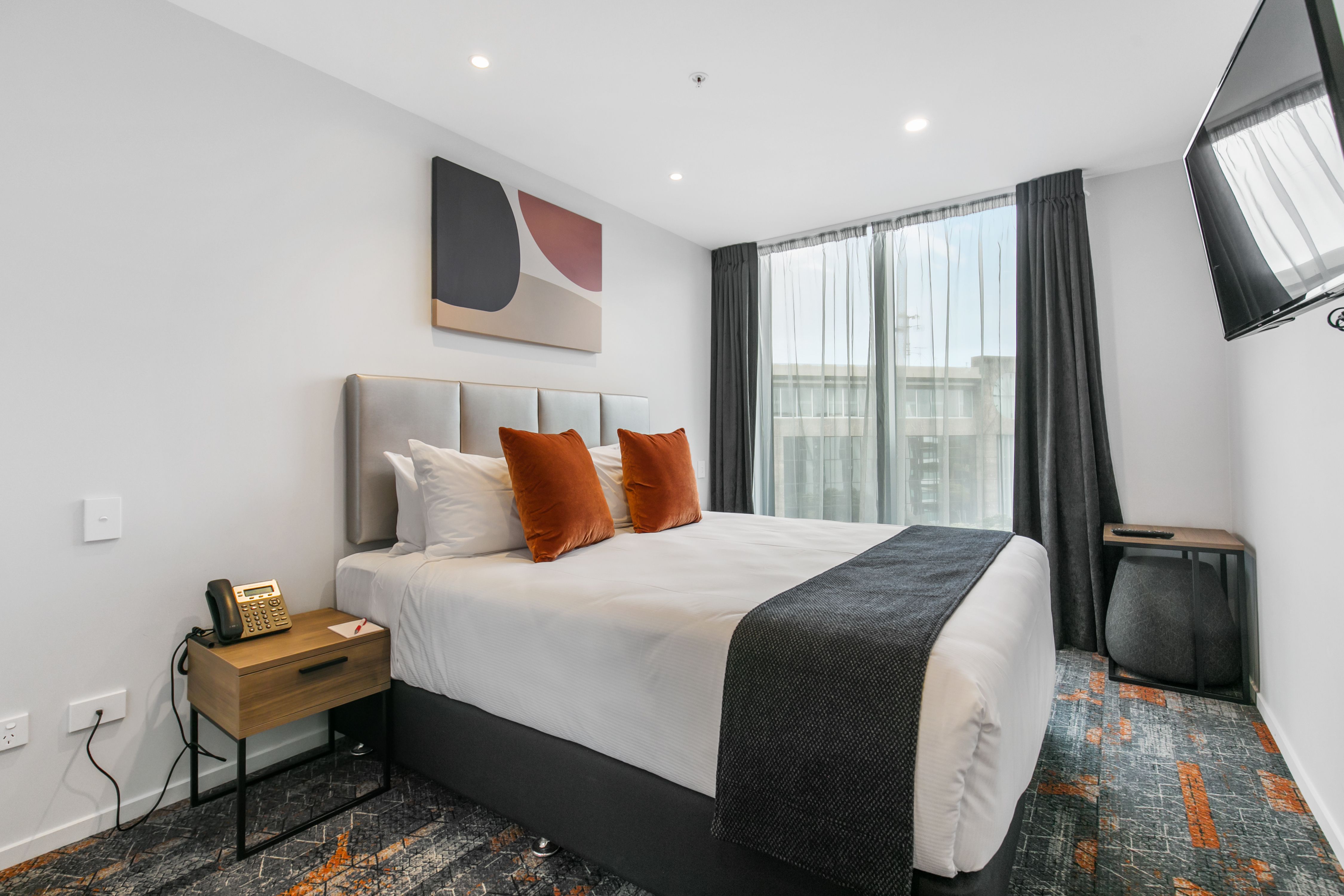Guest room at the Ramada by Wyndham Newmarket Auckland in Auckland, Other than US/Canada