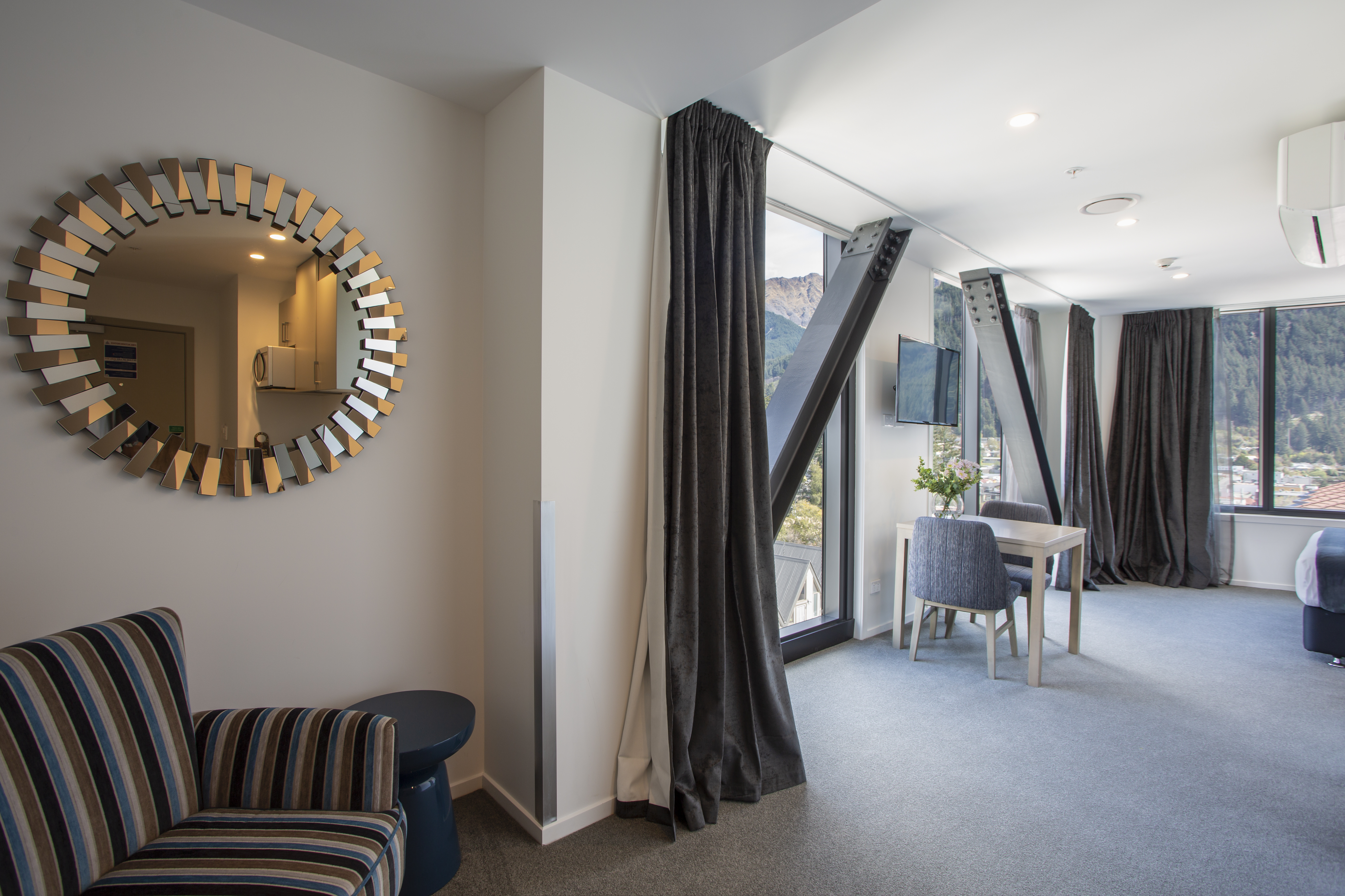 Guest room at the Ramada By Wyndham Queenstown Central in Queenstown, Other than US/Canada