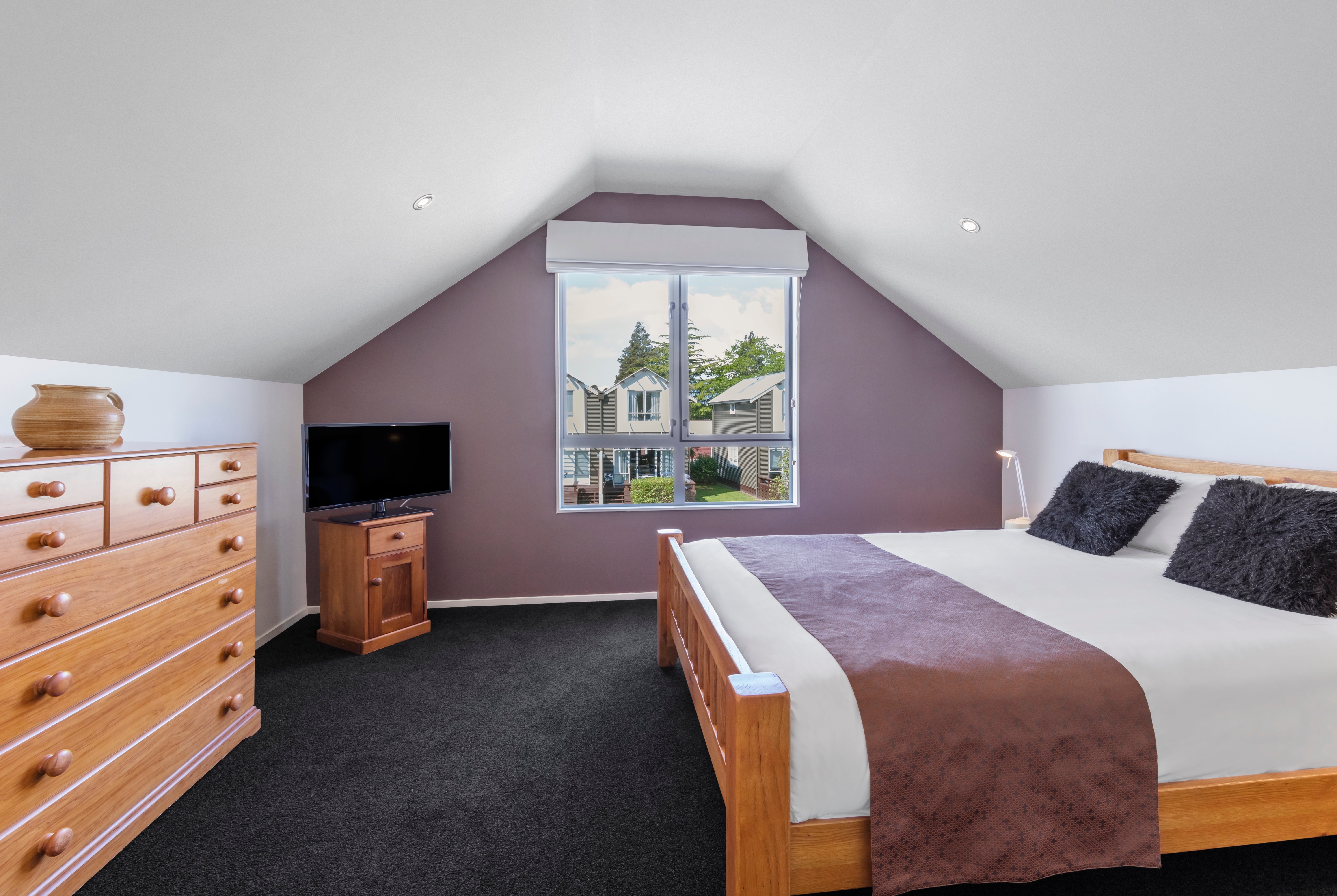 Guest room at the Ramada Resort By Wyndham Rotorua Marama in Rotorua, Other than US/Canada