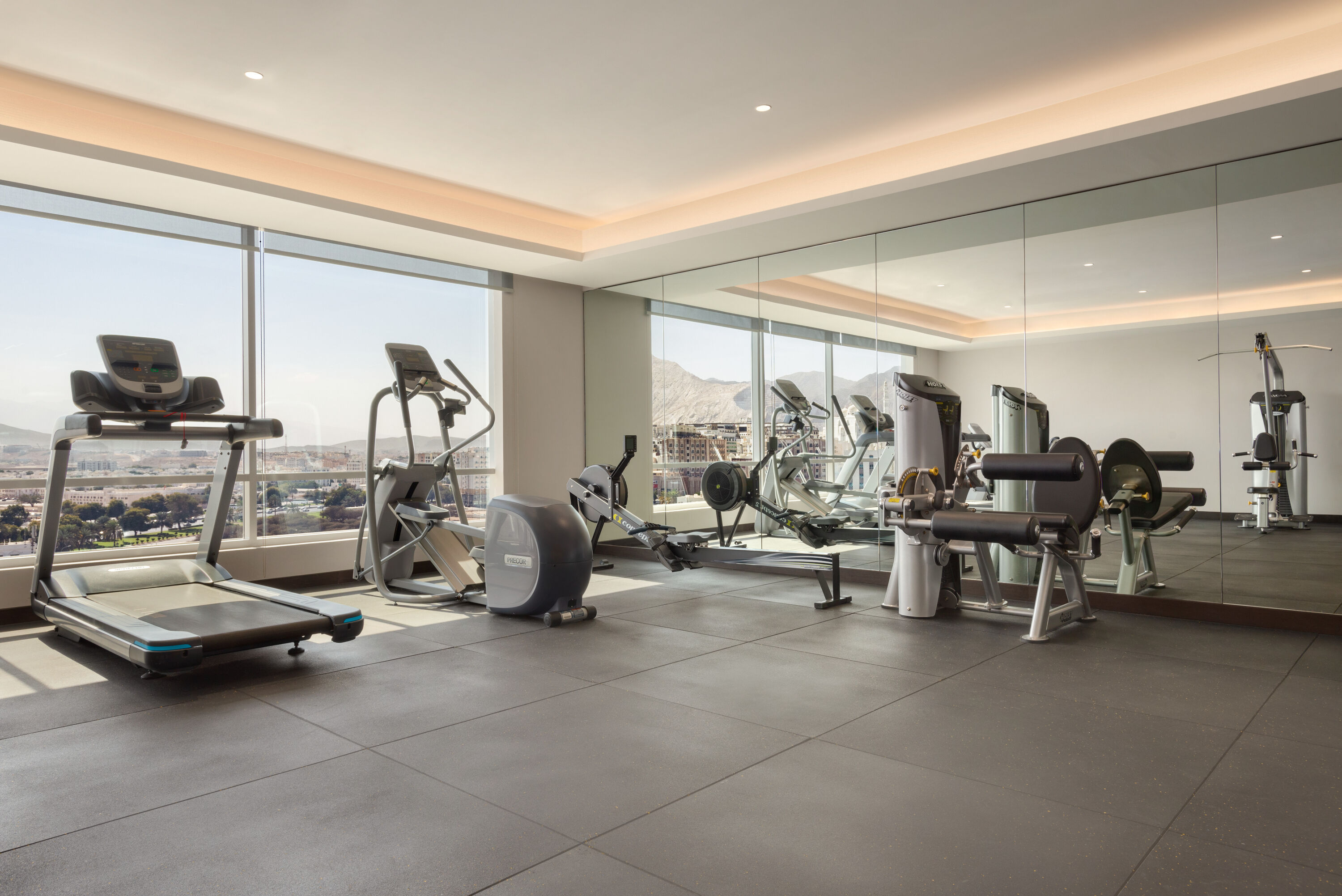 Fitness room at Ramada Encore by Wyndham Muscat Al-Ghubra in Muscat, Other than US/Canada