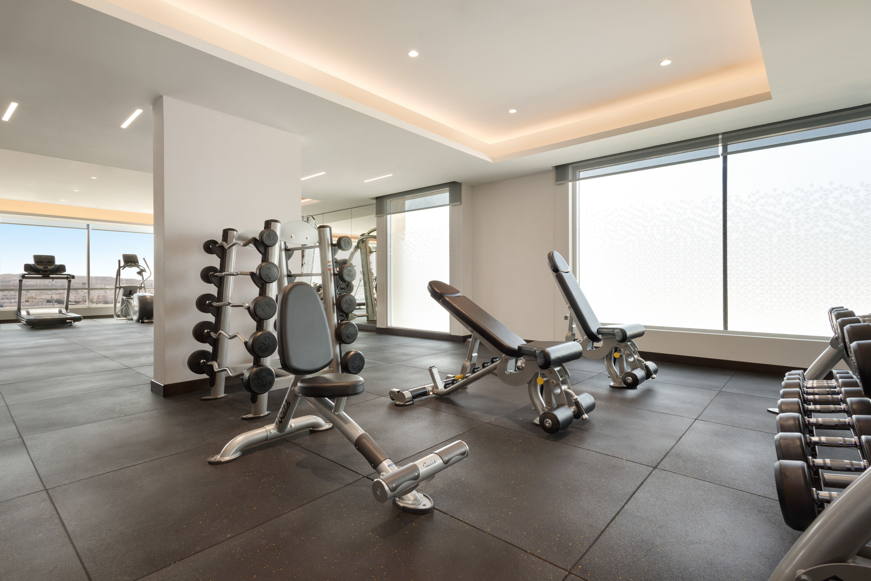 Fitness room at Ramada Encore by Wyndham Muscat Al-Ghubra in Muscat, Other than US/Canada