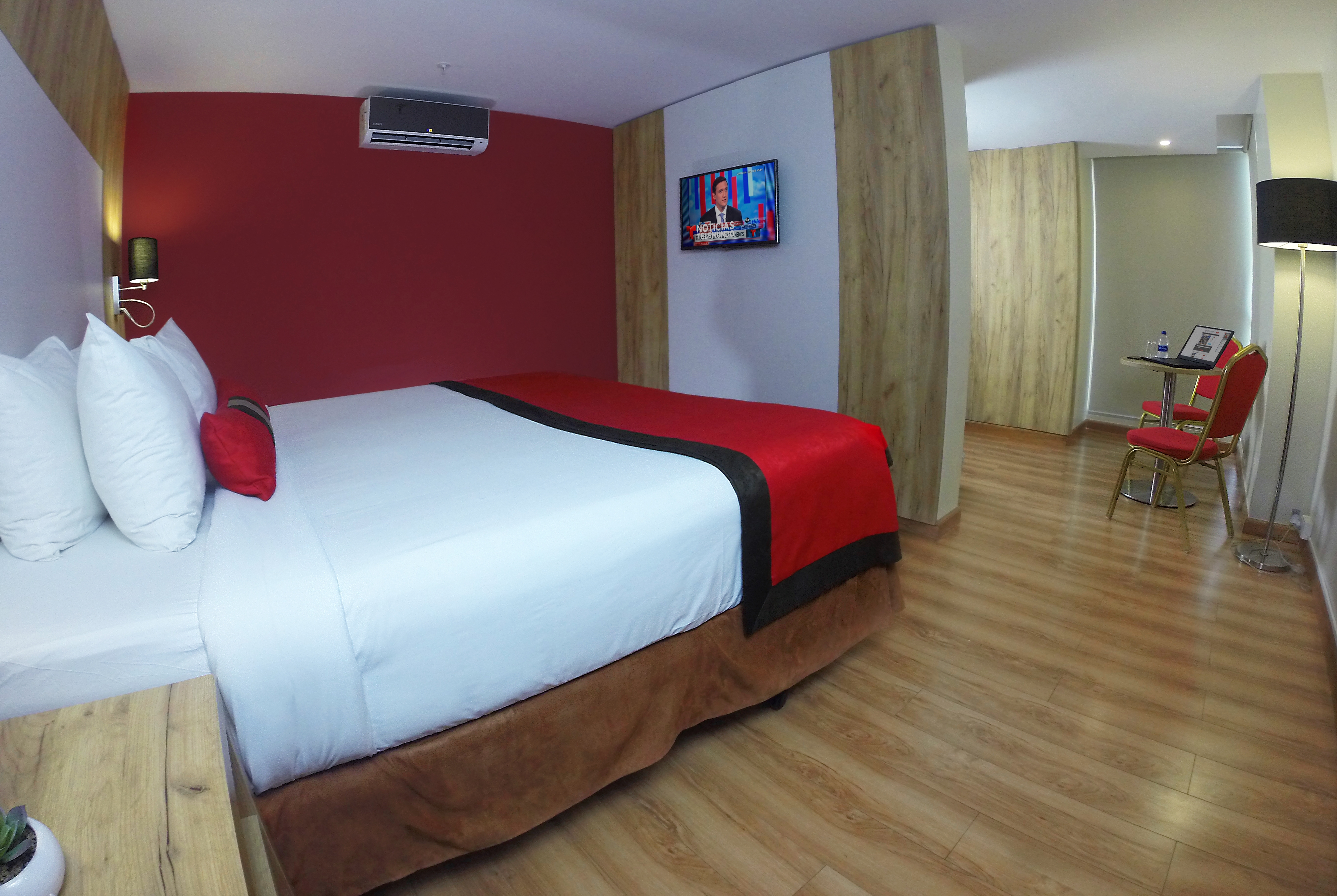Guest room at the Ramada by Wyndham Panama Centro Via Argentina in Panama City, Other than US/Canada