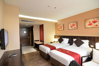 Guest room at the Ramada by Wyndham Manila Central in Manila, Other than US/Canada
