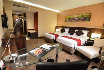 Guest room at the Ramada by Wyndham Manila Central in Manila, Other than US/Canada