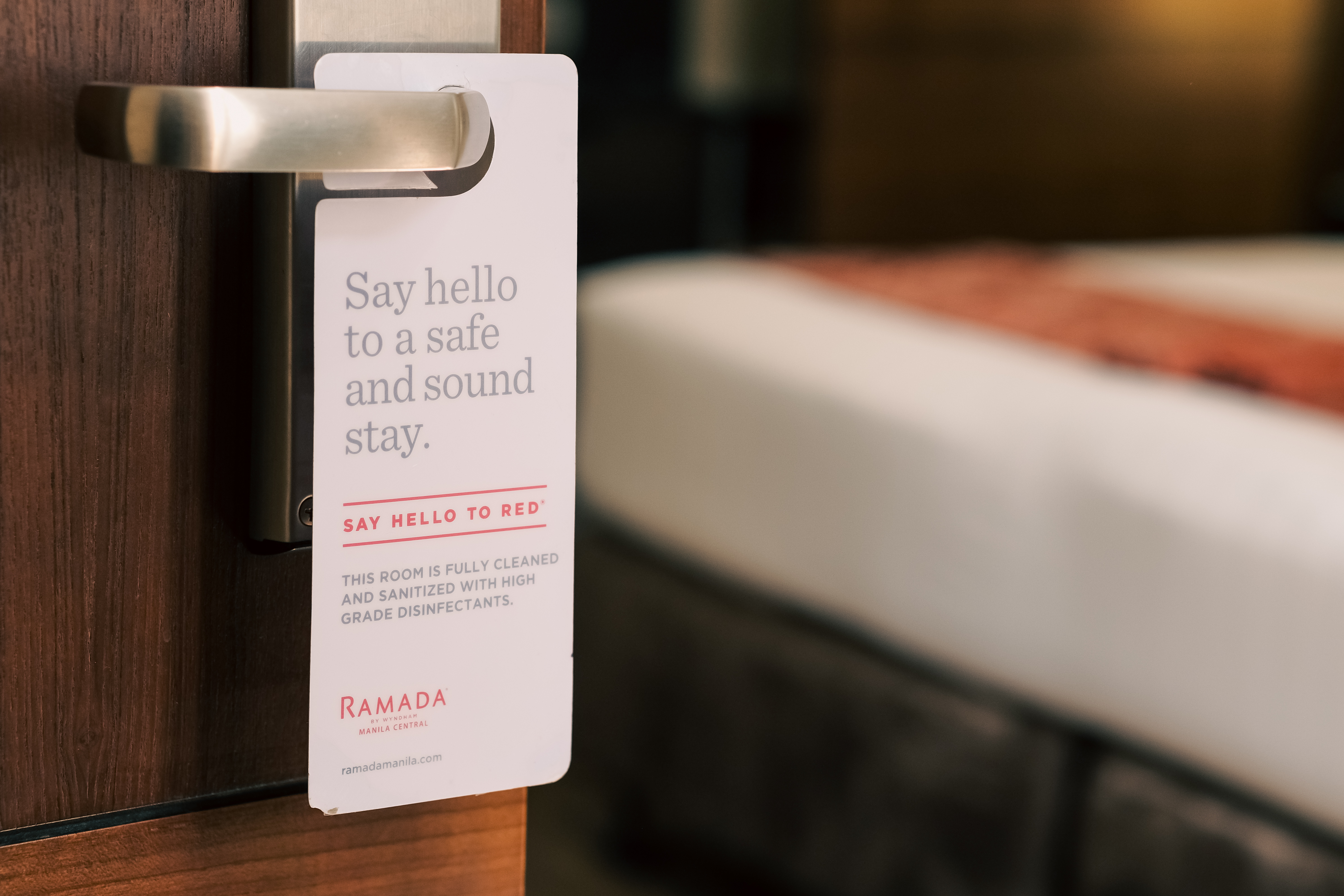 Guest room at the Ramada by Wyndham Manila Central in Manila, Other than US/Canada