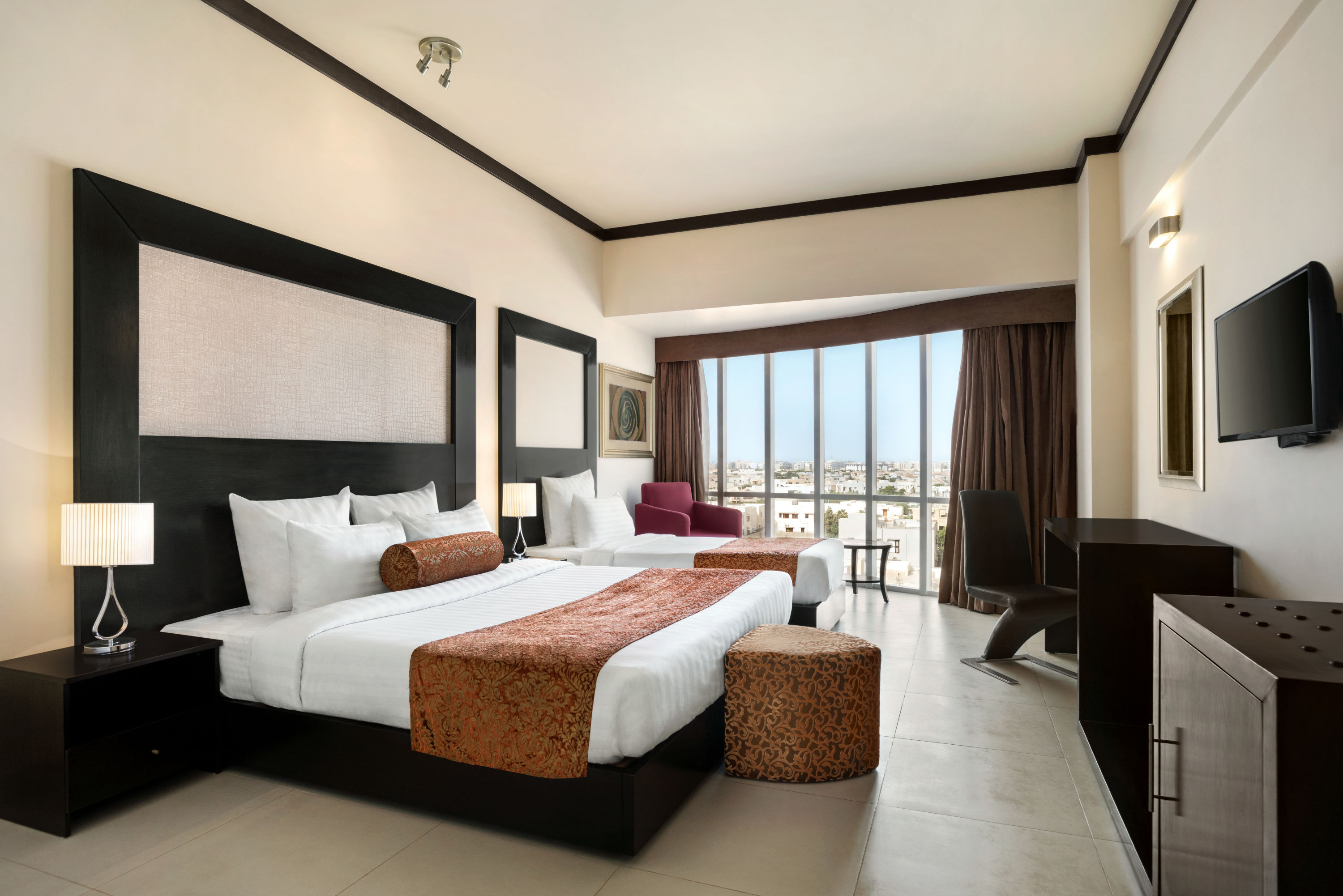 Guest room at the Ramada by Wyndham Karachi Creek in Karachi, Other than US/Canada