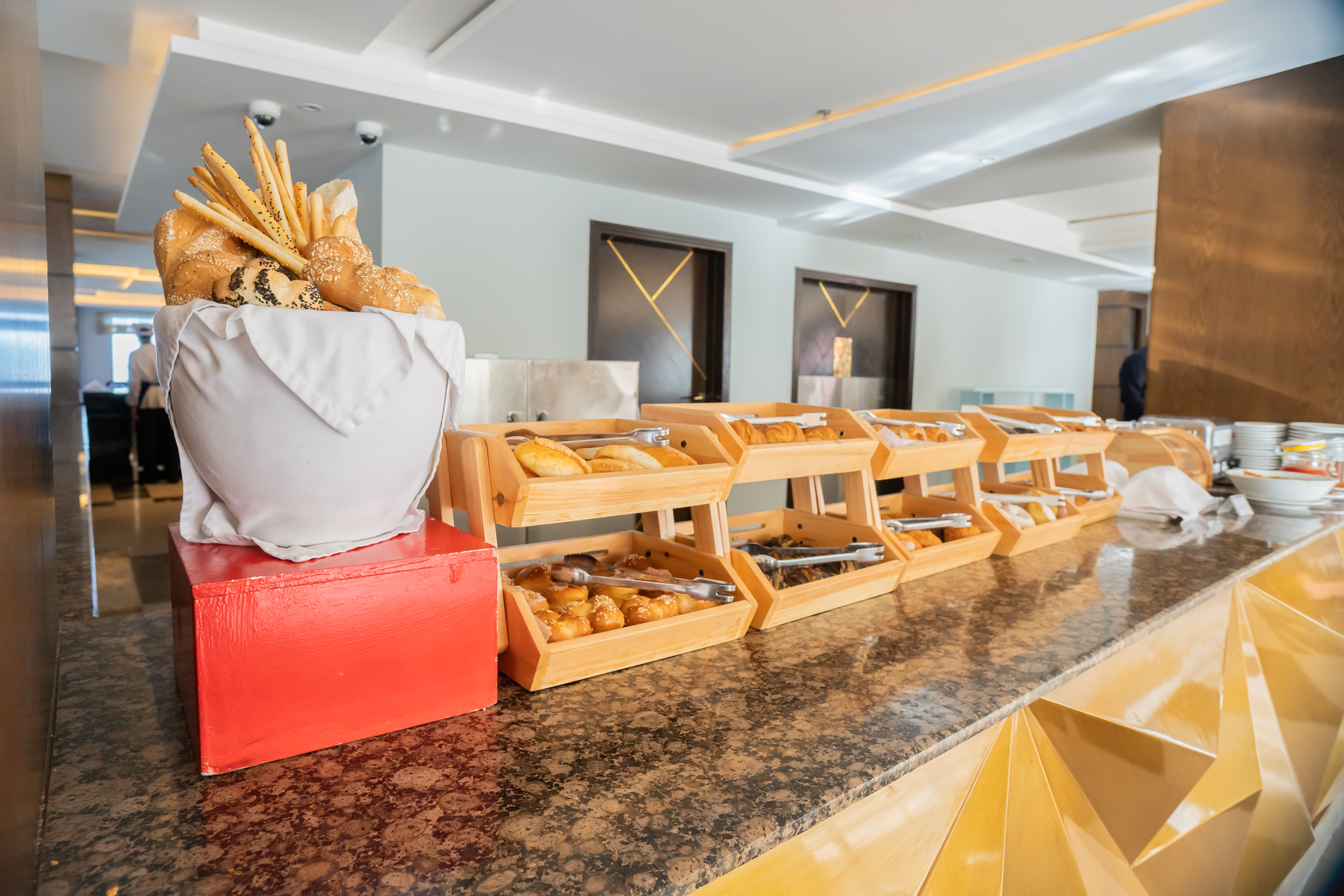 Ramada by Wyndham Murree Lower Topa Resort restaurant breakfast area with seating in Lower Topa, Murree, Other than US/Canada