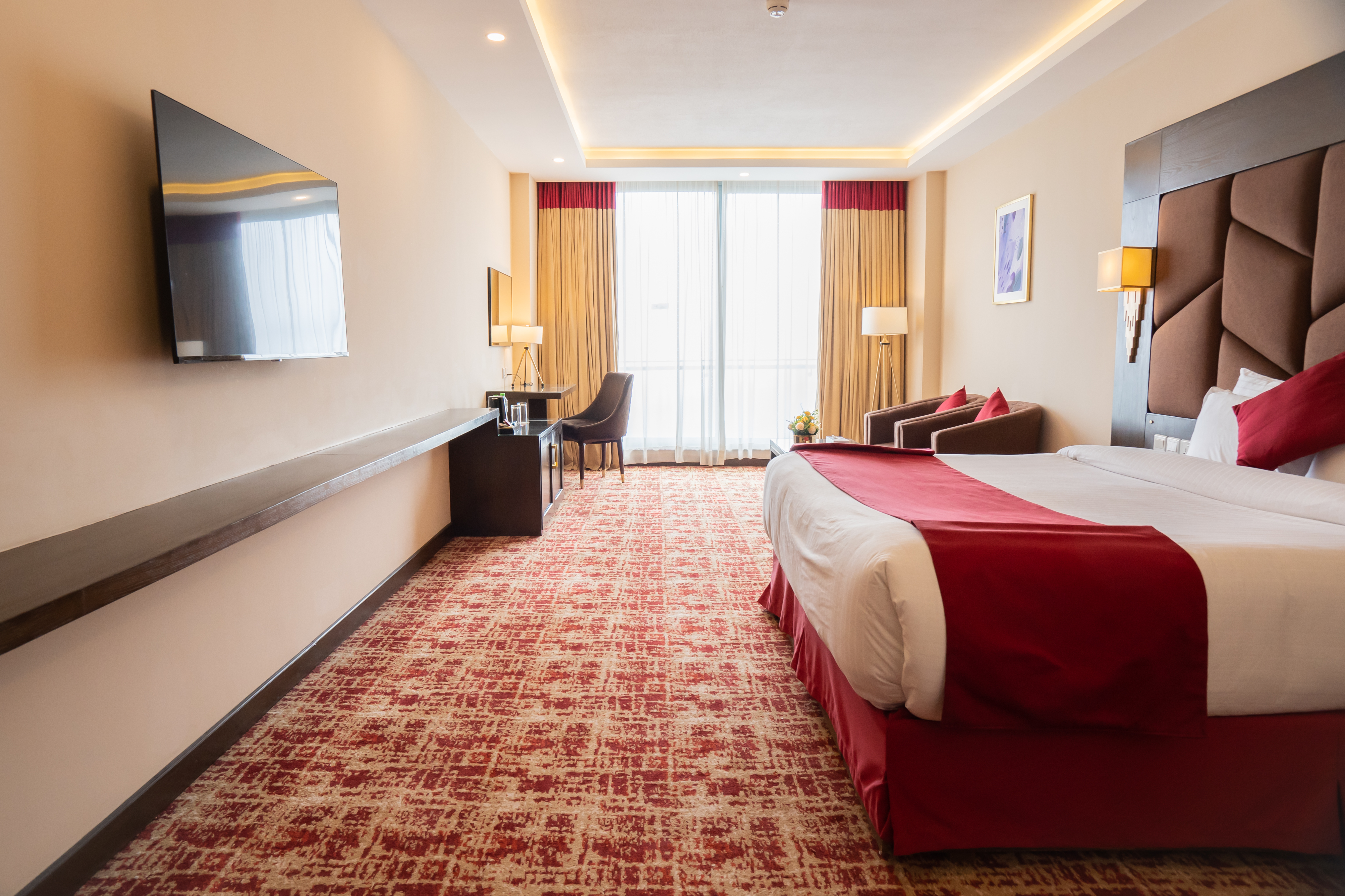 Guest room at the Ramada by Wyndham Murree Lower Topa Resort in Lower Topa, Murree, Other than US/Canada