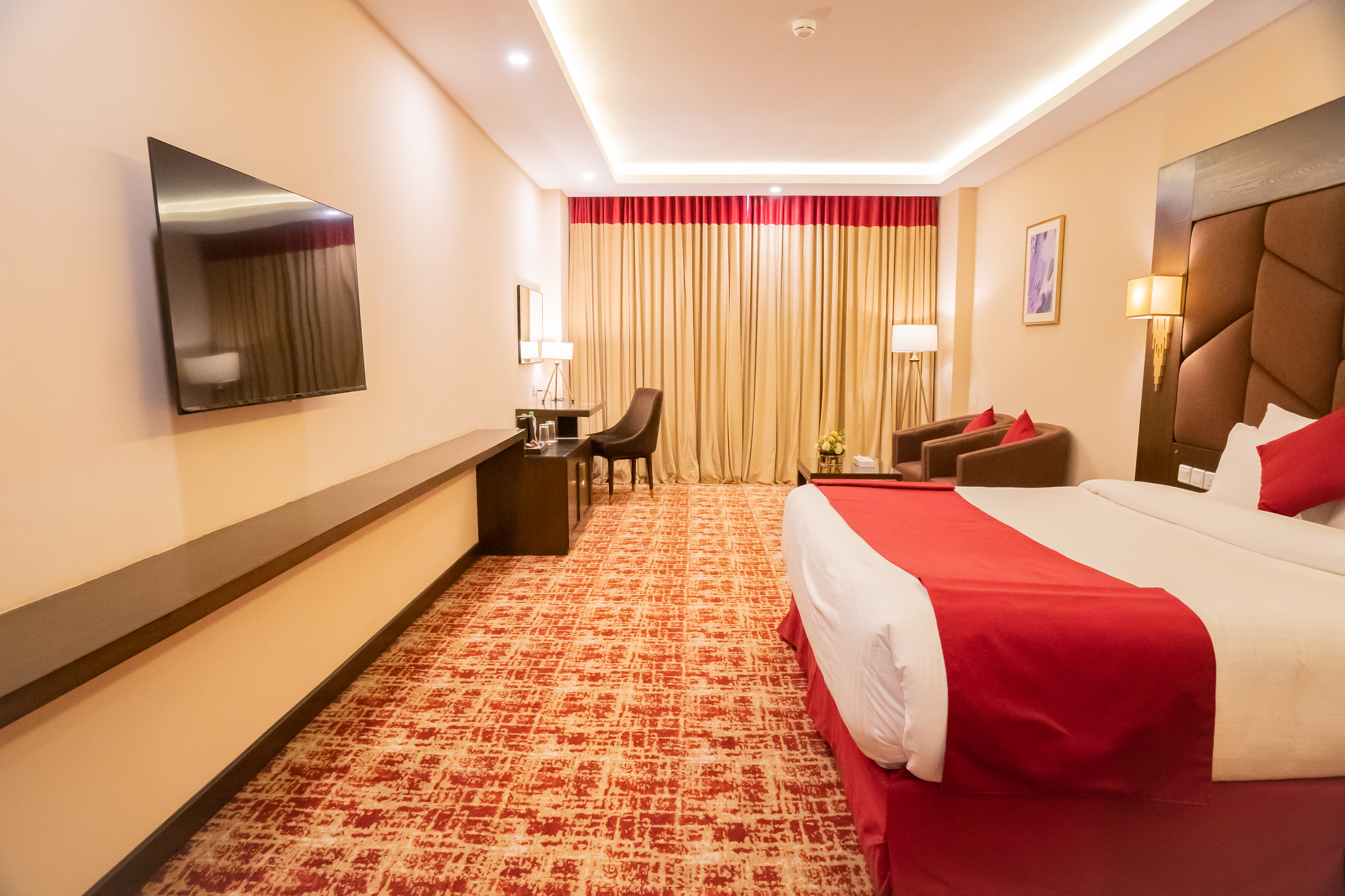 Guest room at the Ramada by Wyndham Murree Lower Topa Resort in Lower Topa, Murree, Other than US/Canada