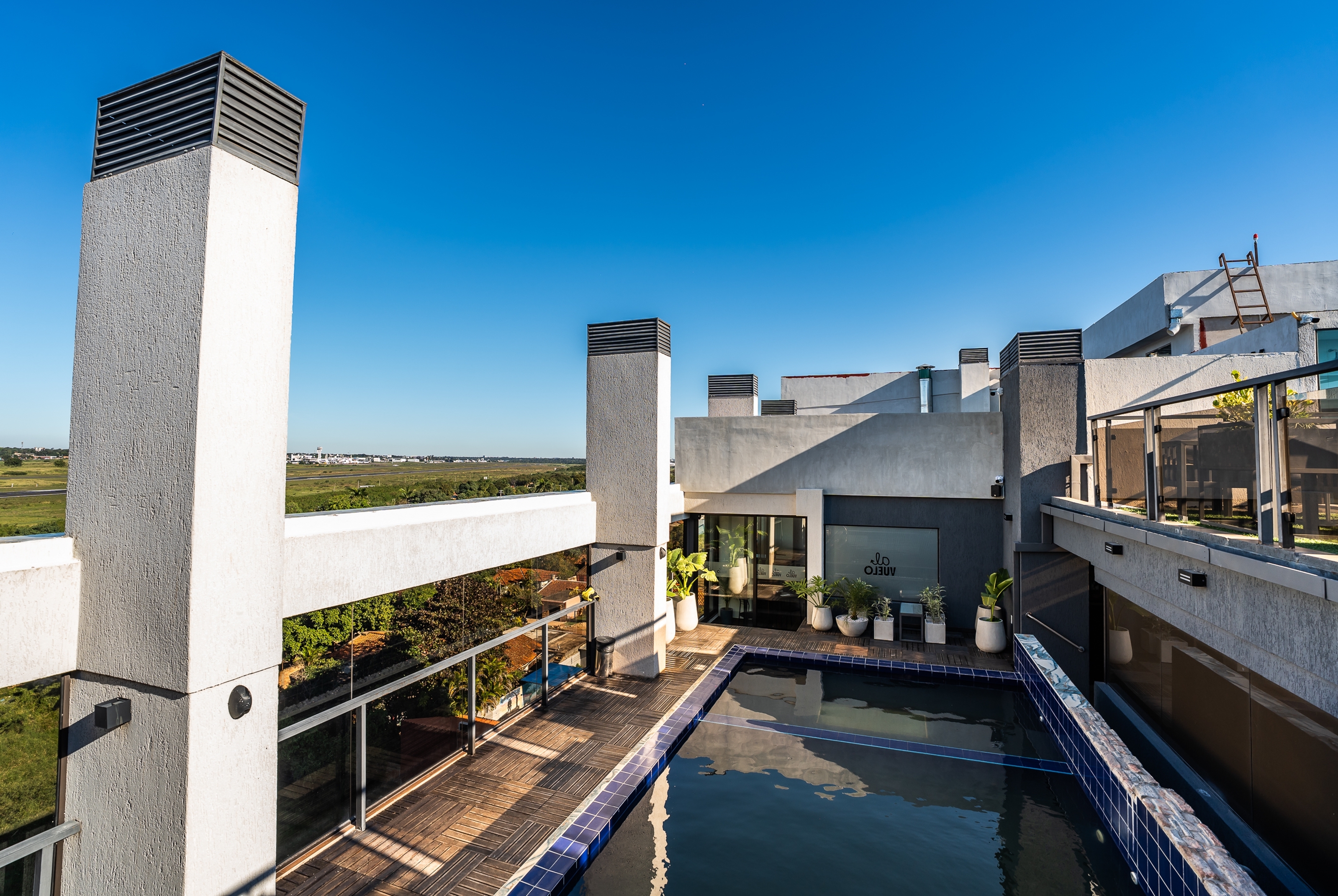 Pool at the Ramada Suites by Wyndham Asuncion Aeropuerto in Mariano Roque Alonso, Other than US/Canada