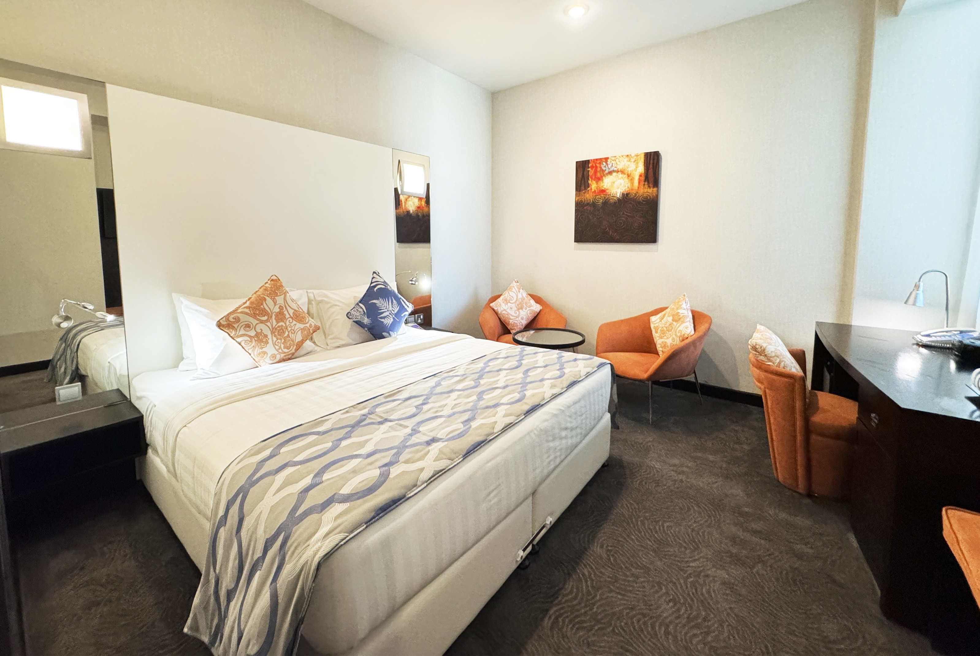 Guest room at the Ramada Encore by Wyndham Doha in Doha, Other than US/Canada