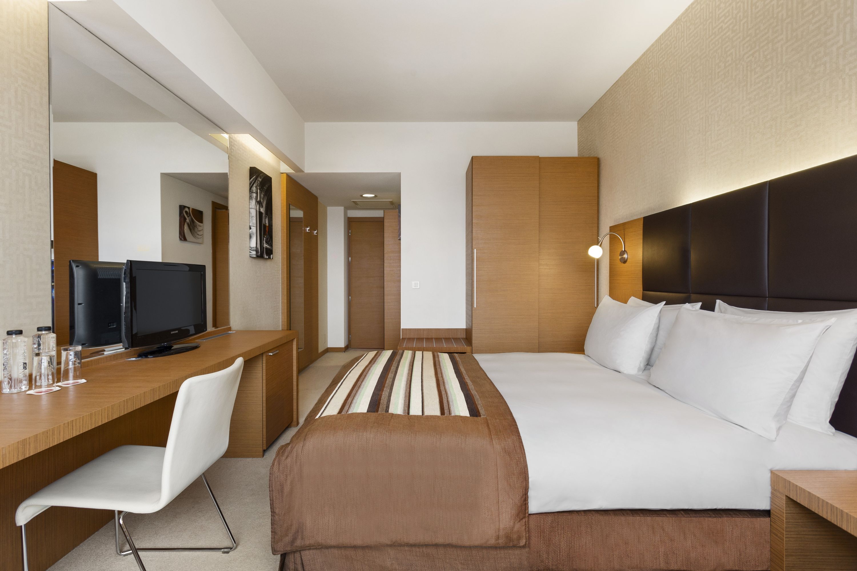 Guest room at the Ramada by Wyndham Oradea in Oradea, Other than US/Canada