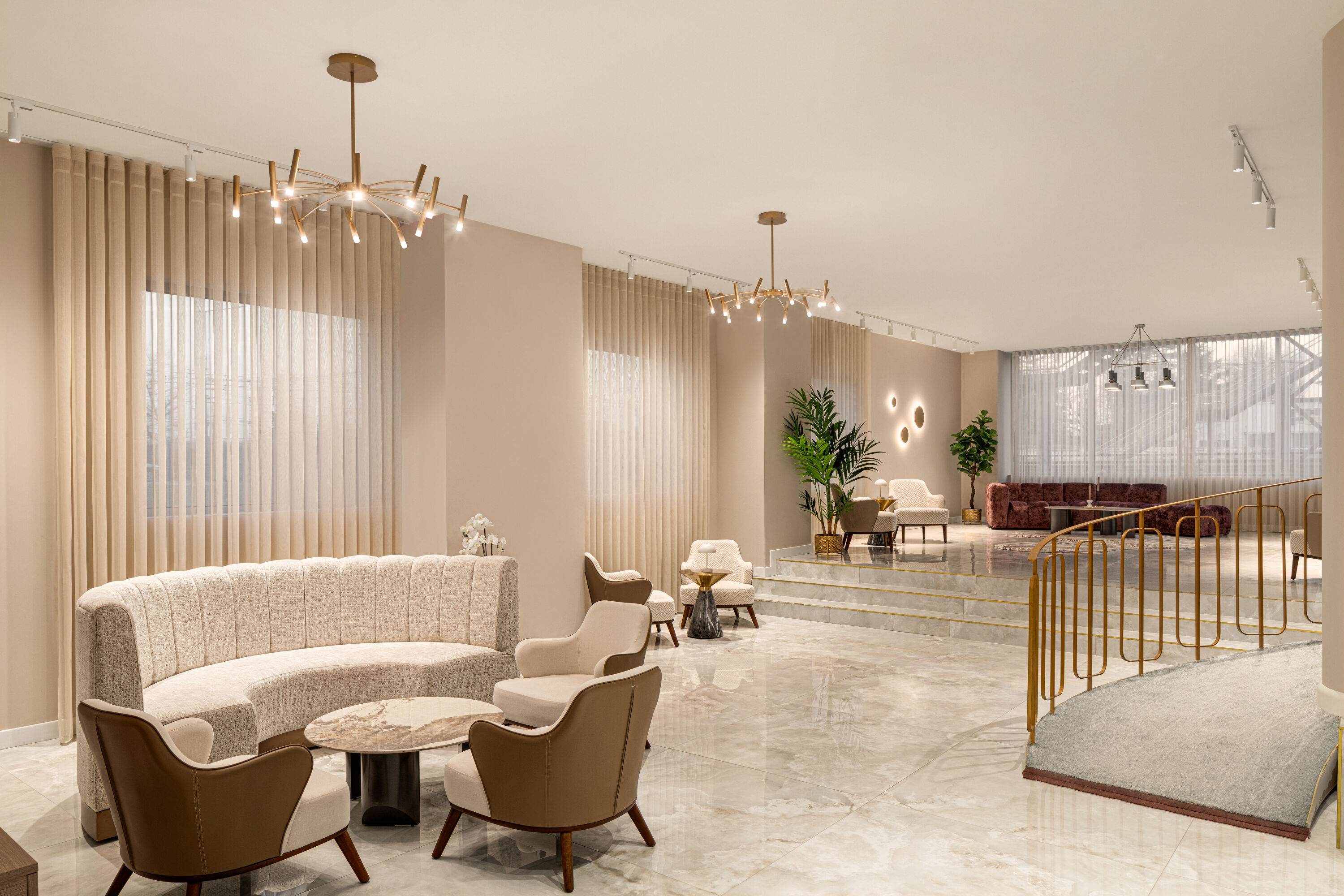 Ramada by Wyndham Bucharest Otopeni Airport lobby atrium in Otopeni, Other than US/Canada