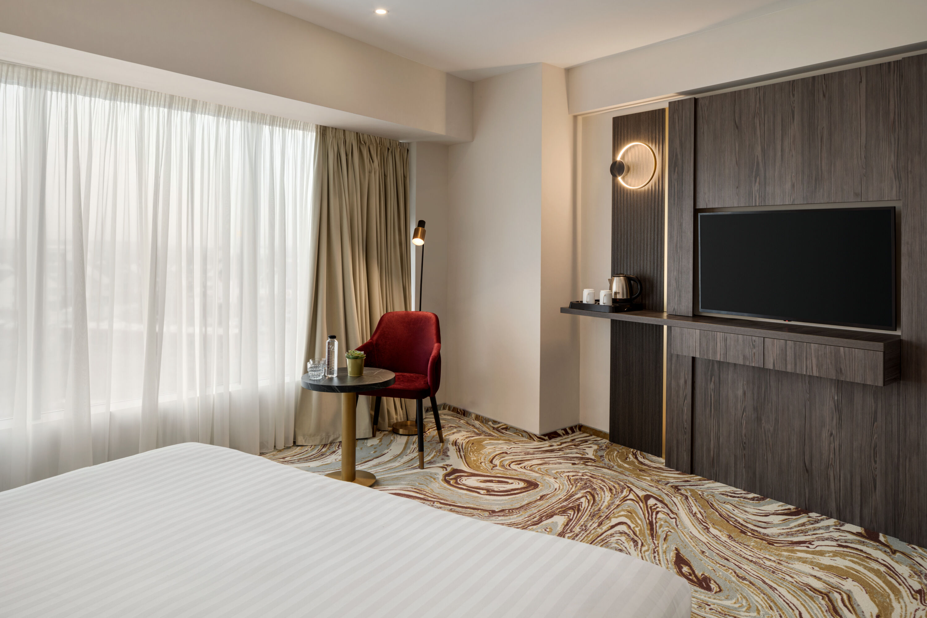 Guest room at the Ramada by Wyndham Bucharest Otopeni Airport in Otopeni, Other than US/Canada