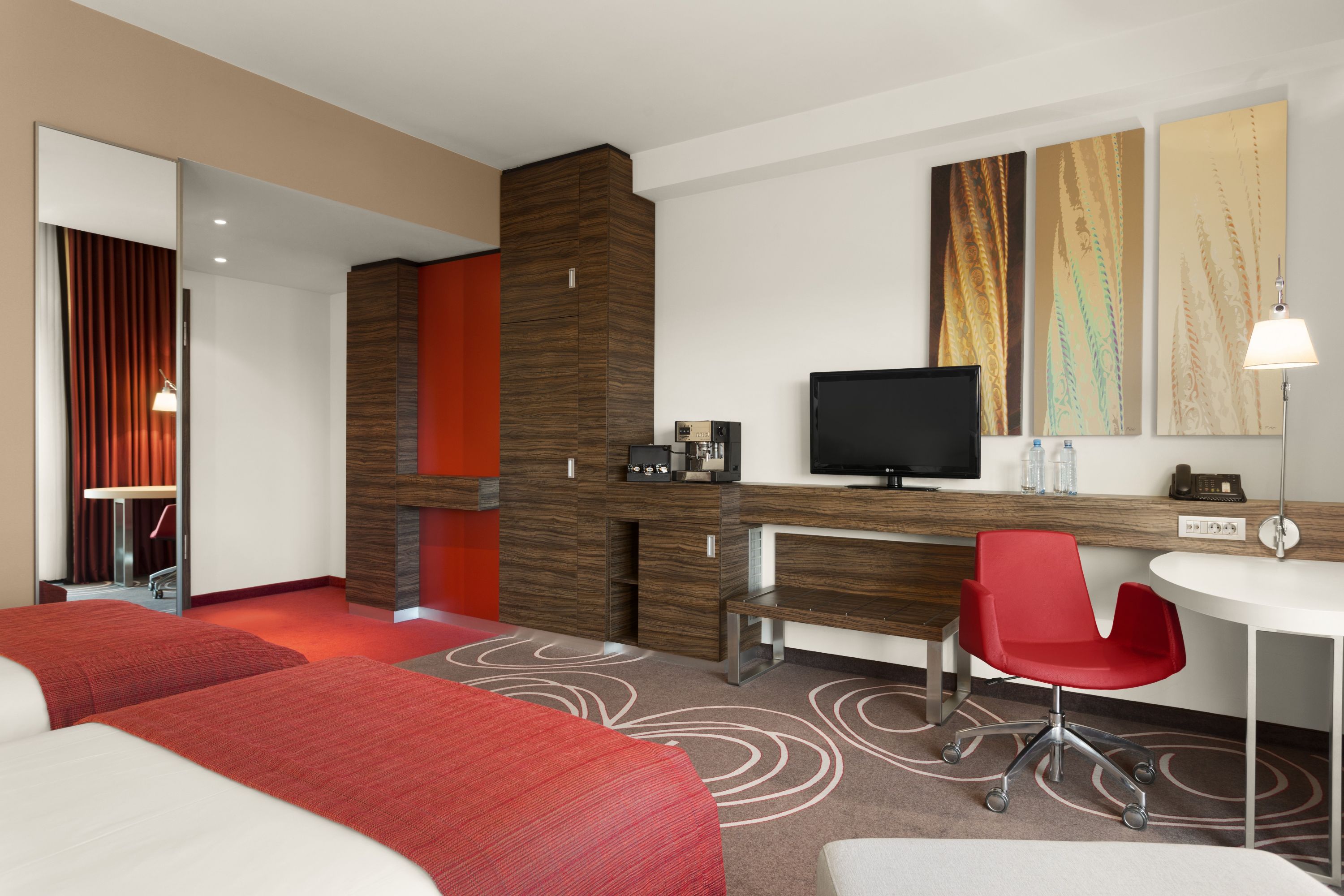 Guest room at the Ramada by Wyndham Pitesti in Pitesti, Other than US/Canada