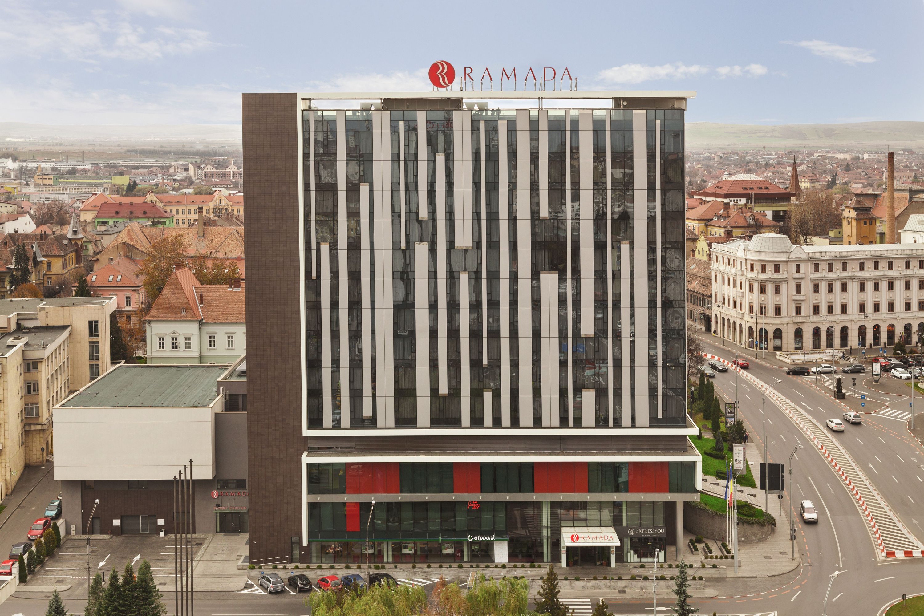 Exterior of Ramada by Wyndham Sibiu hotel in Sibiu, Other than US/Canada