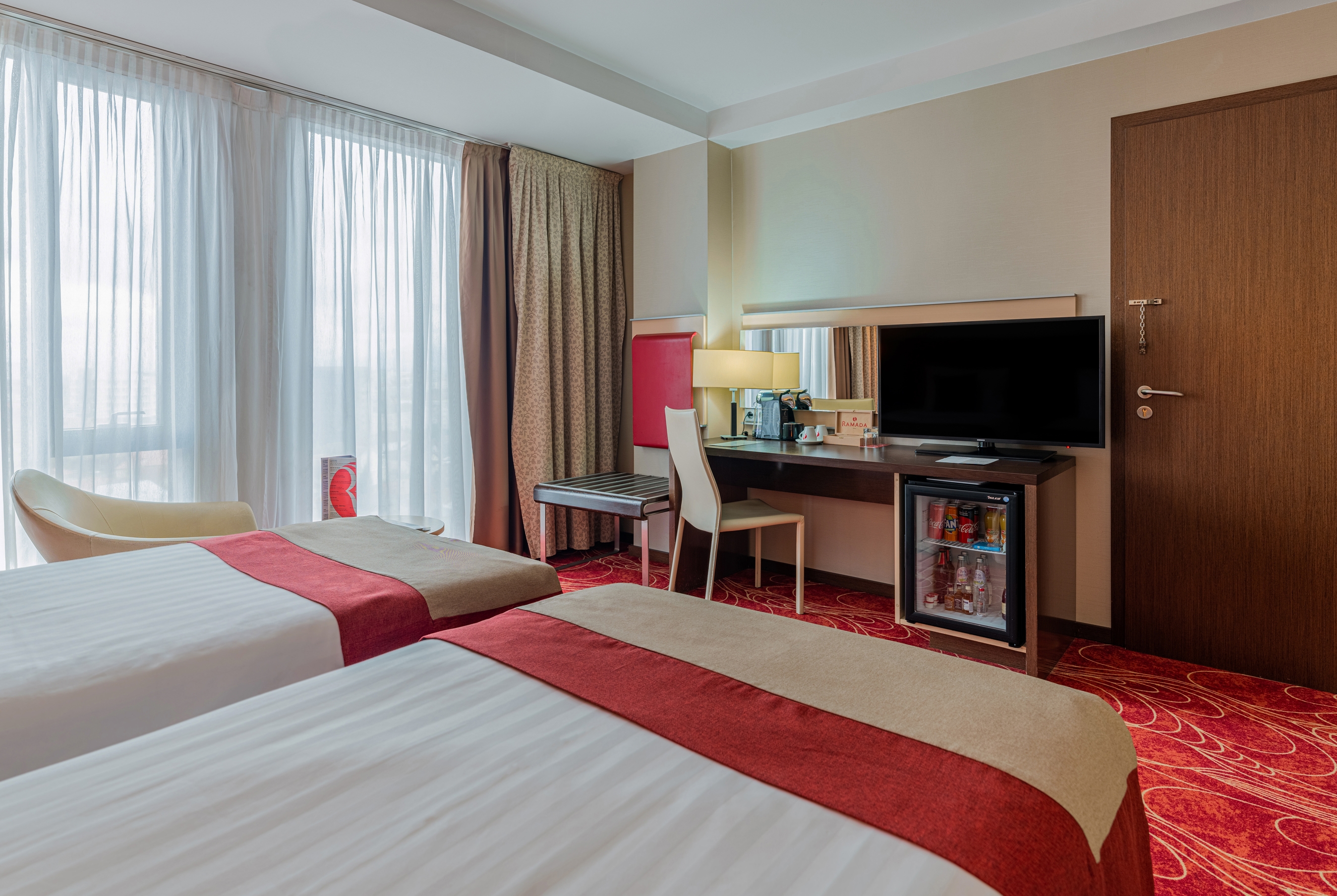 Guest room at the Ramada by Wyndham Sibiu in Sibiu, Other than US/Canada