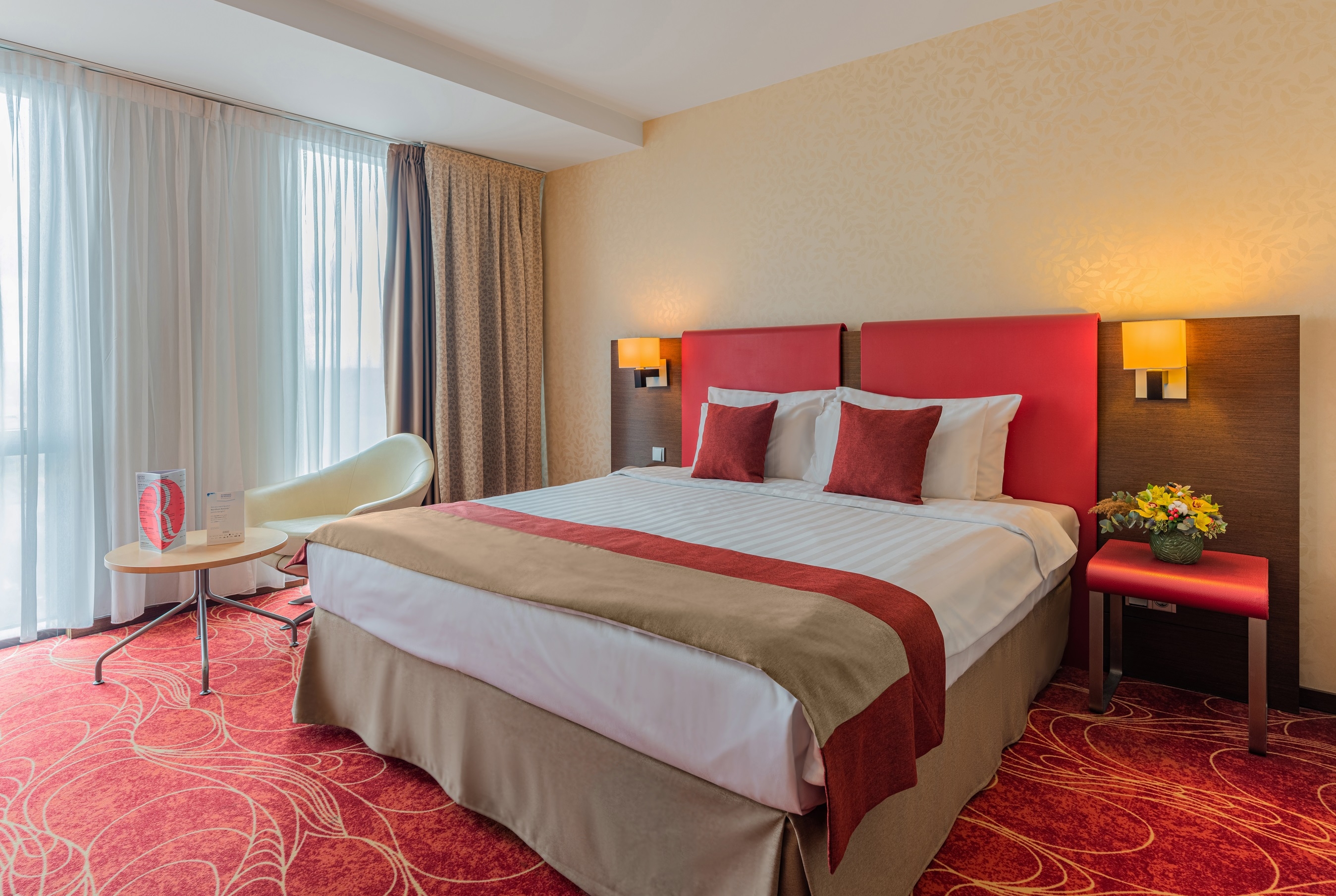 Guest room at the Ramada by Wyndham Sibiu in Sibiu, Other than US/Canada