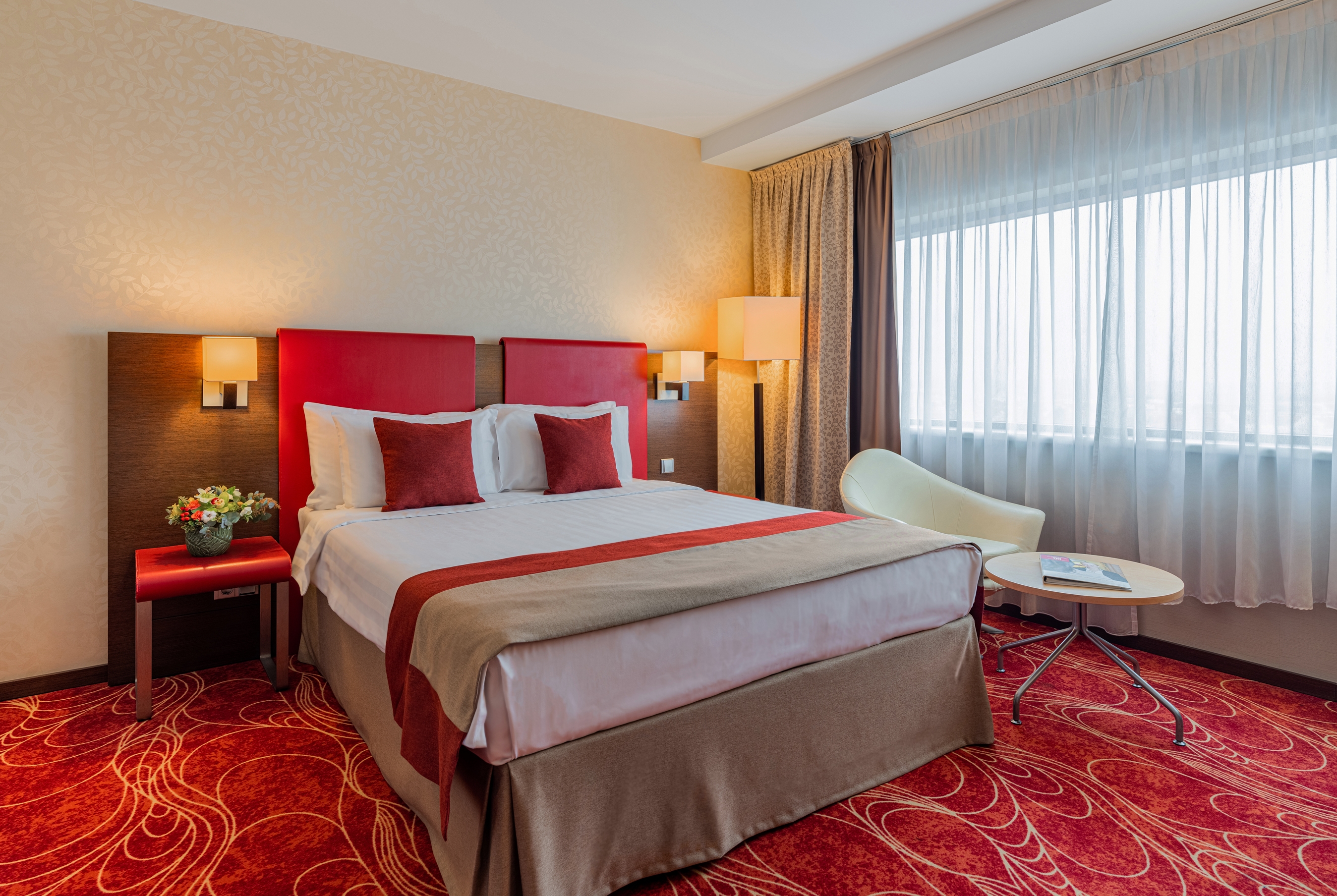 Guest room at the Ramada by Wyndham Sibiu in Sibiu, Other than US/Canada