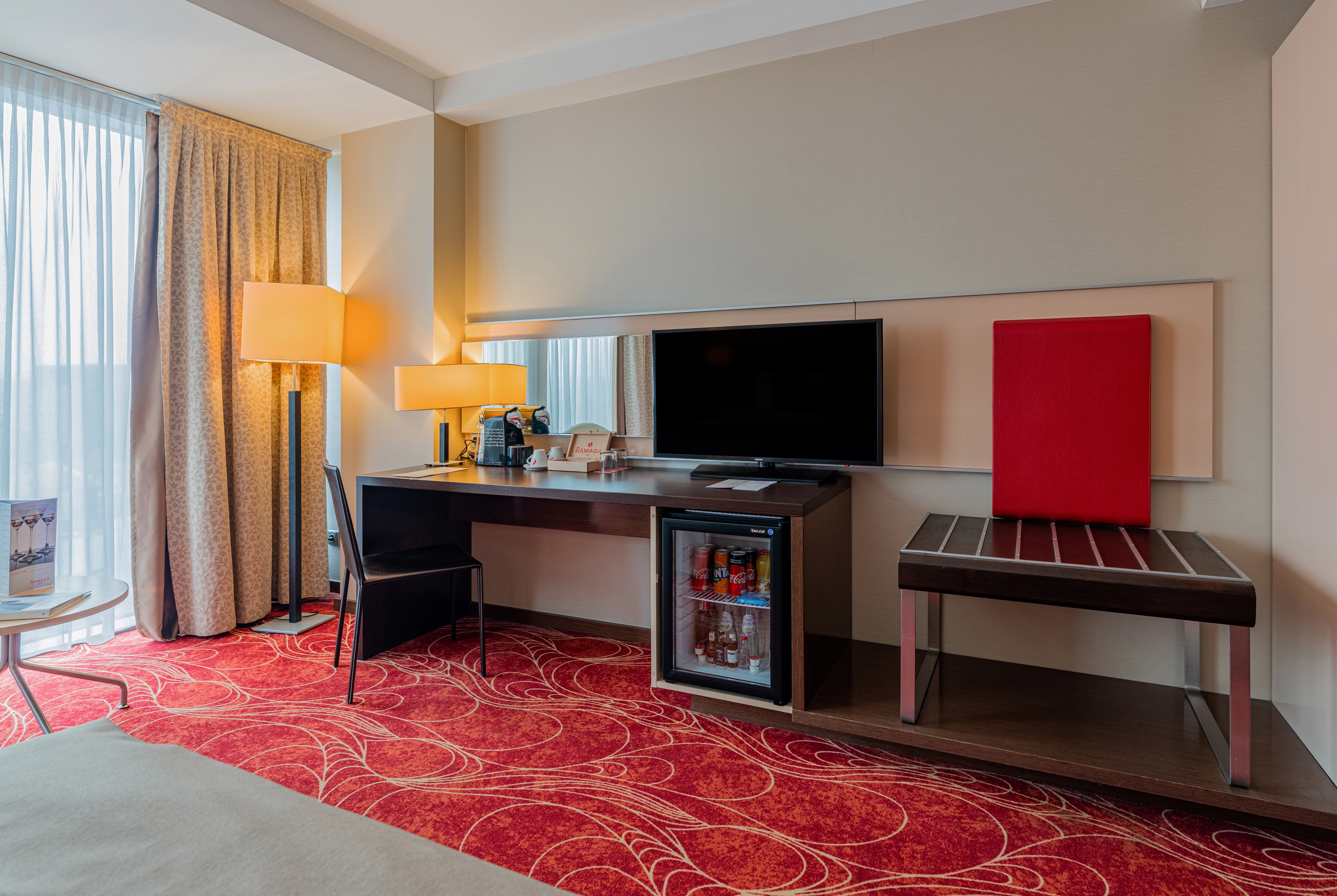 Guest room at the Ramada by Wyndham Sibiu in Sibiu, Other than US/Canada