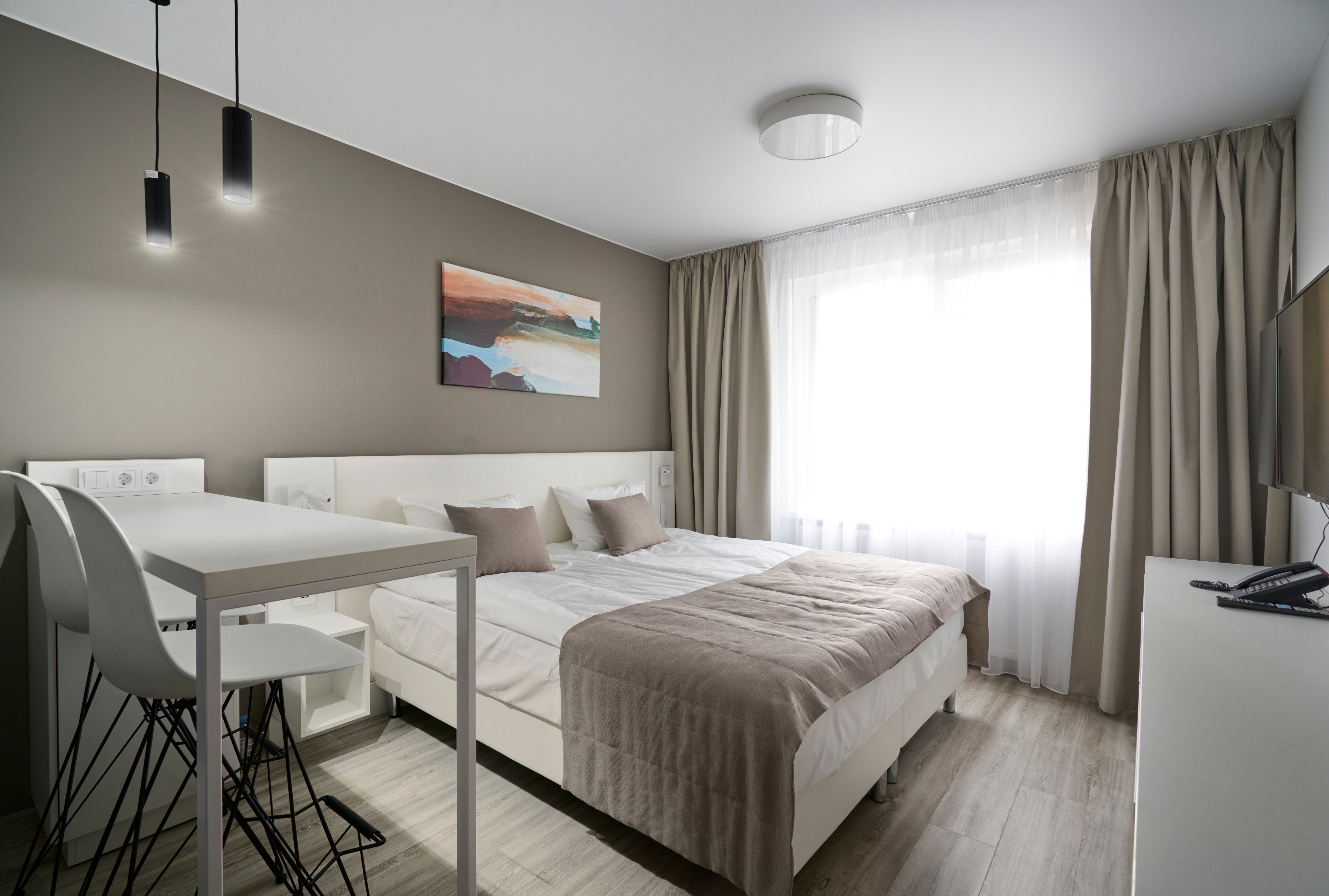 Double bed guest room at the Ramada Plaza by Wyndham Saint Petersburg in St. Petersburg, Other than US/Canada