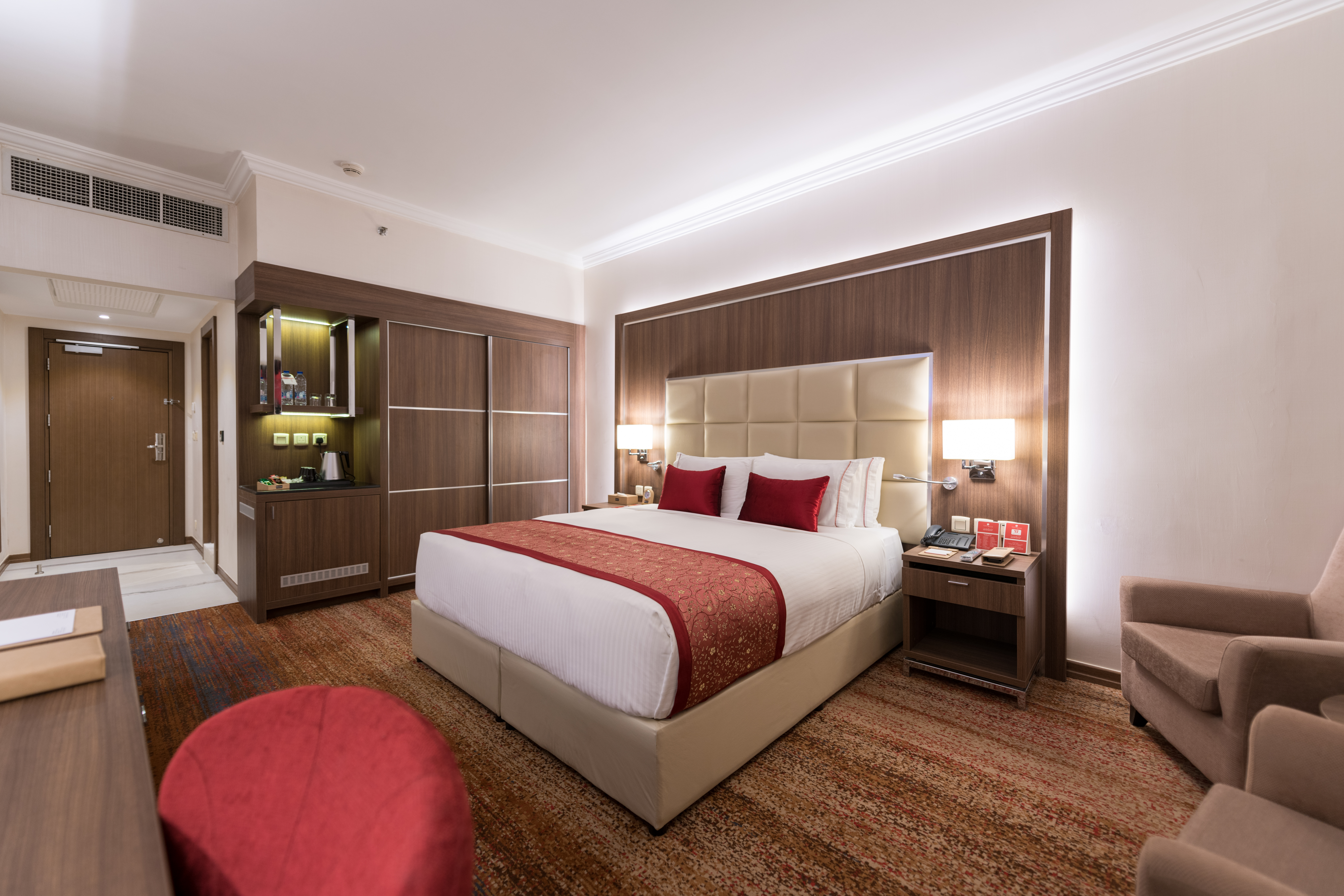 Guest room at the Ramada by Wyndham Continental Jeddah in Jeddah, Other than US/Canada