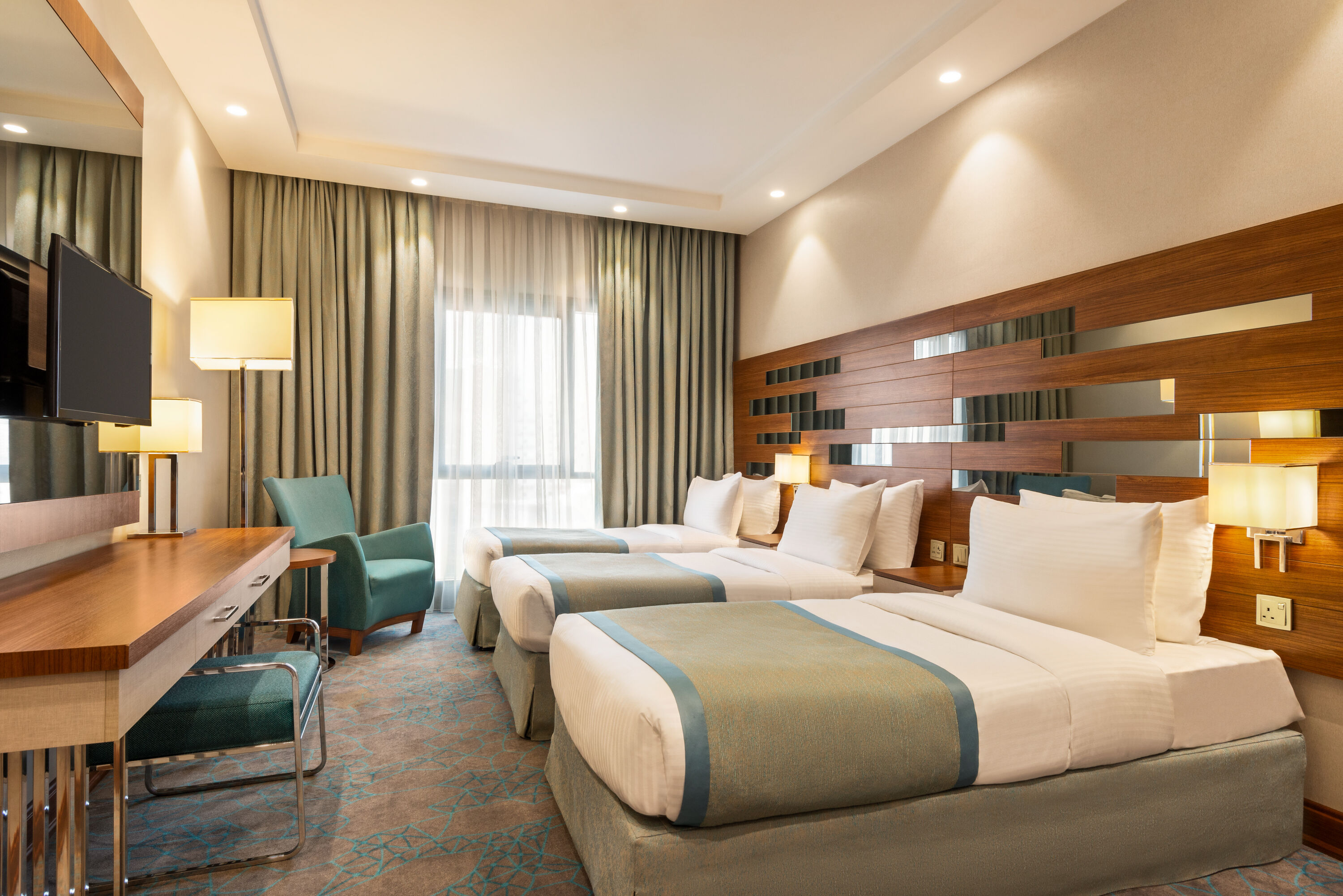 Guest room at the Ramada by Wyndham Makkah Zad Al Rawda in Makkah, Other than US/Canada