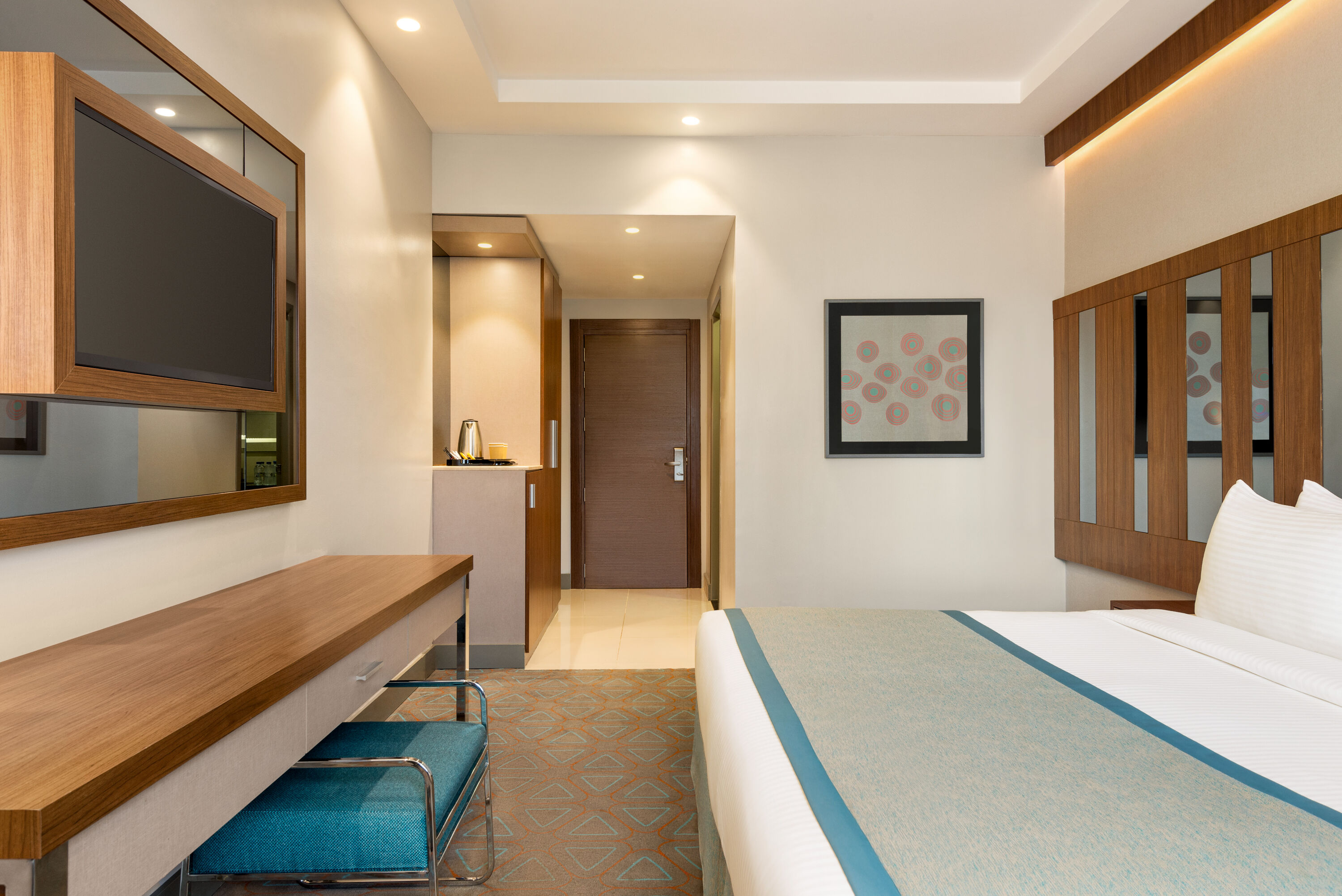 Guest room at the Ramada by Wyndham Makkah Zad Al Tayseer in Makkah, Other than US/Canada