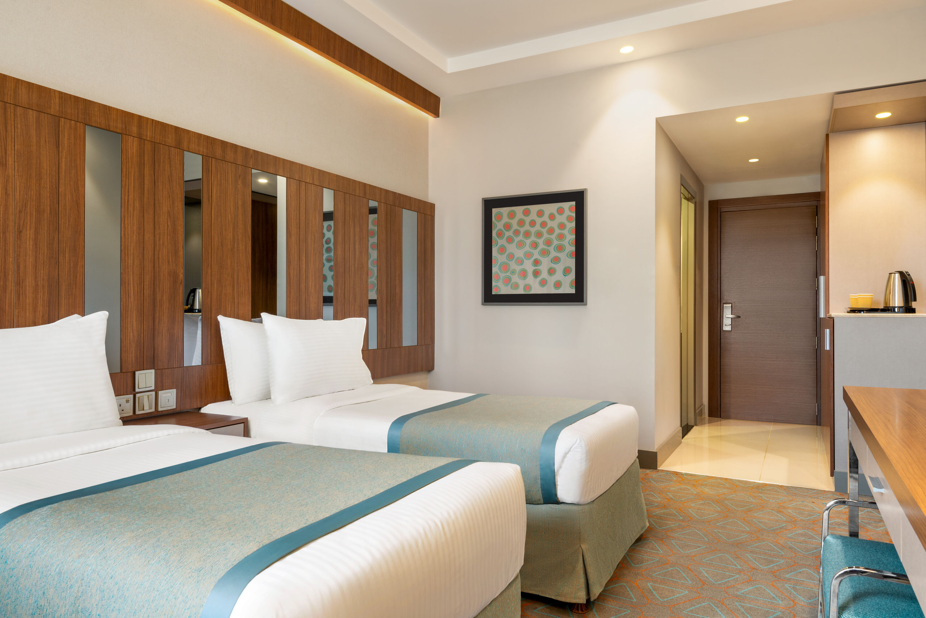 Guest room at the Ramada by Wyndham Makkah Zad Al Tayseer in Makkah, Other than US/Canada