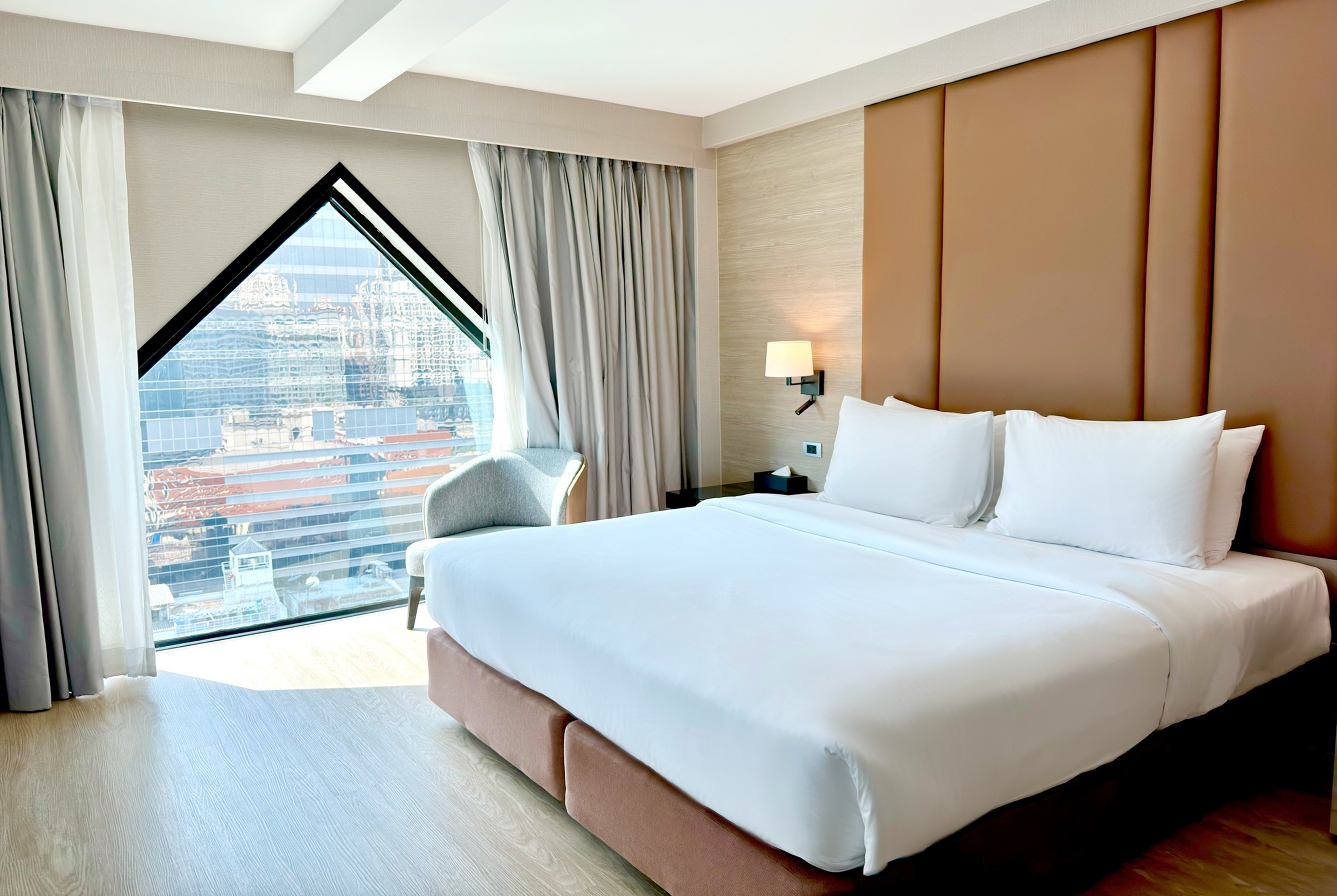 Guest room at the Ramada by Wyndham Bangkok Sukhumvit 11 in Bangkok, Other than US/Canada