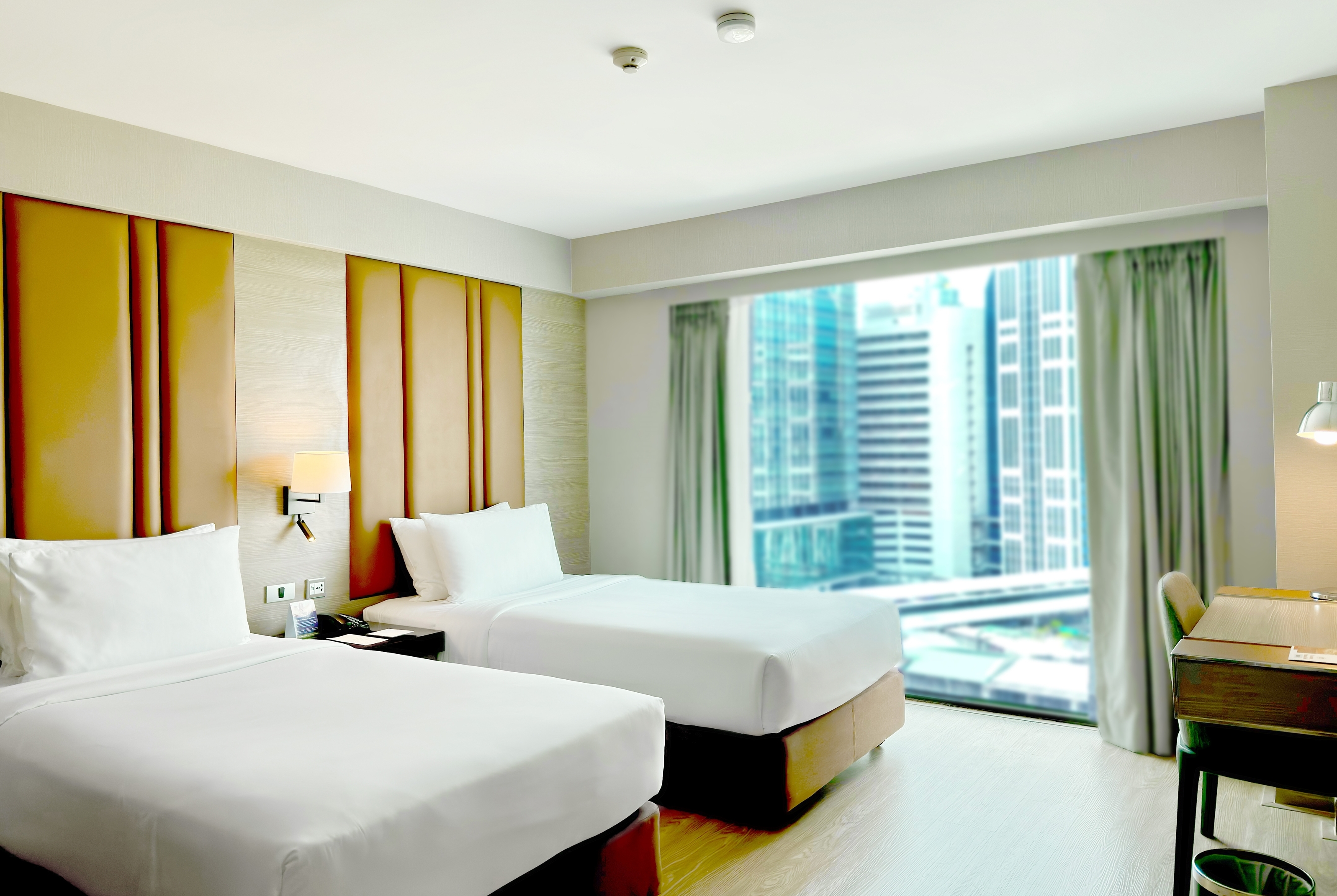 Guest room at the Ramada by Wyndham Bangkok Sukhumvit 11 in Bangkok, Other than US/Canada