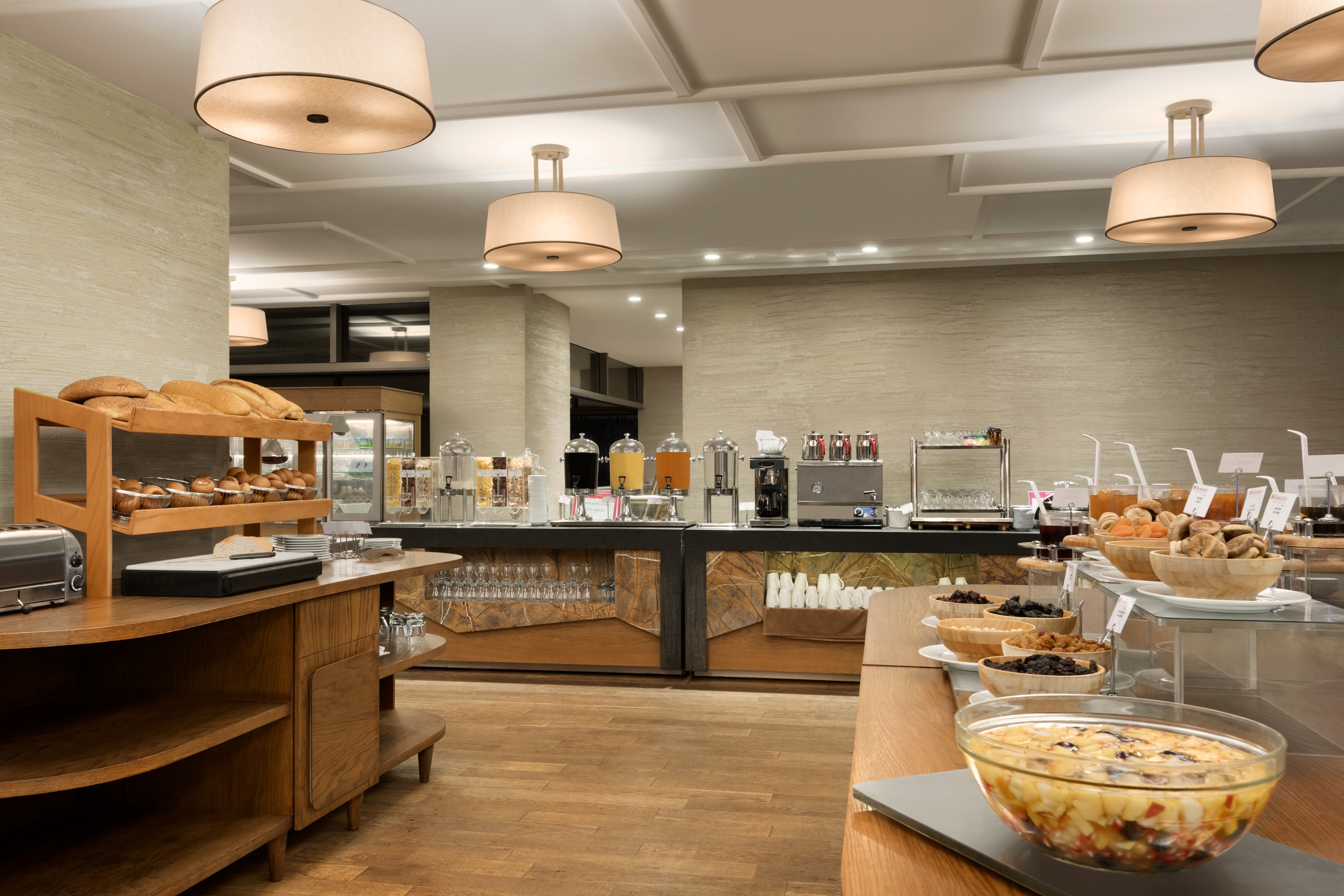 Ramada Hotel & Suites by Wyndham Adana restaurant breakfast area with seating in Adana, Other than US/Canada