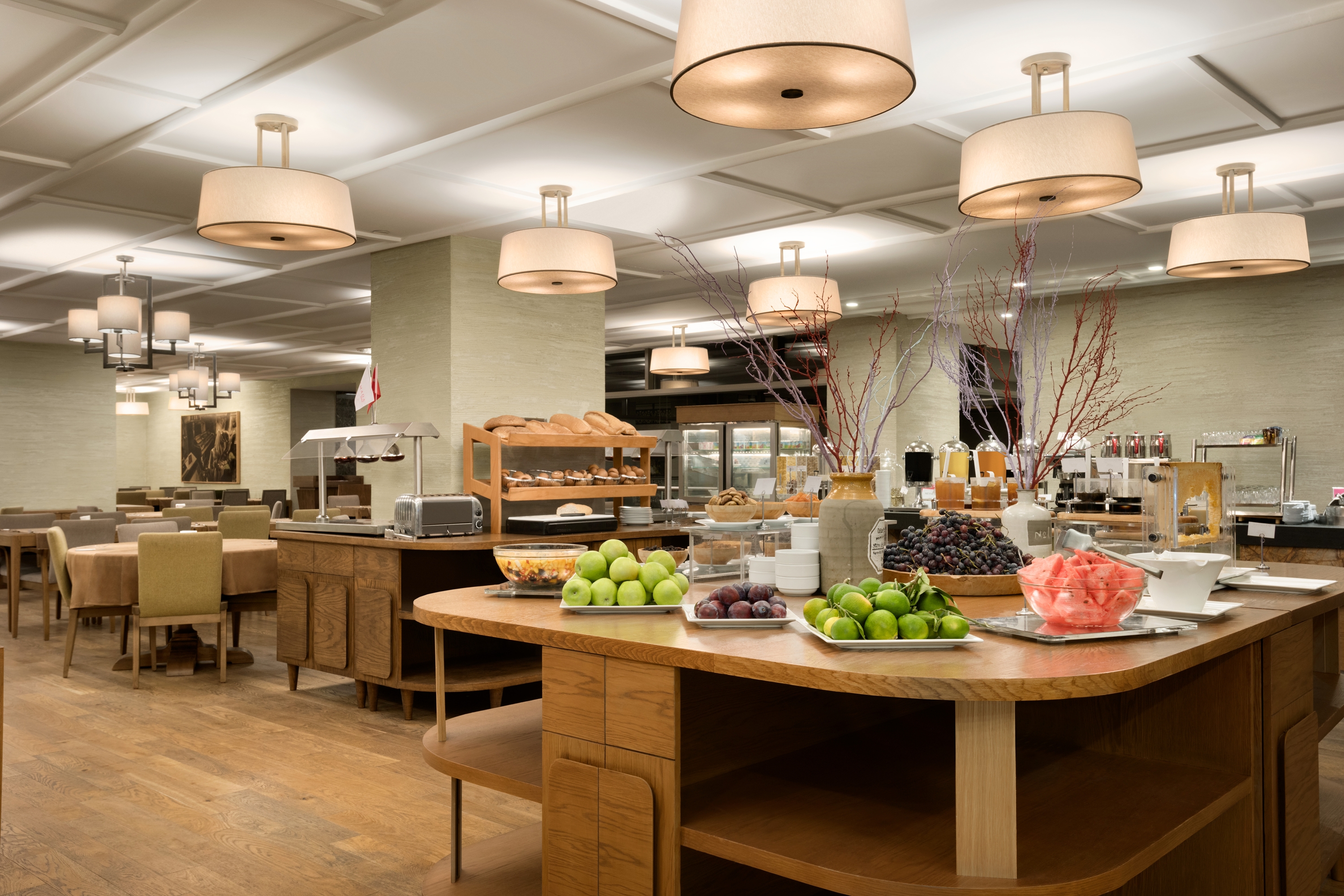 Ramada Hotel & Suites by Wyndham Adana restaurant breakfast area with seating in Adana, Other than US/Canada