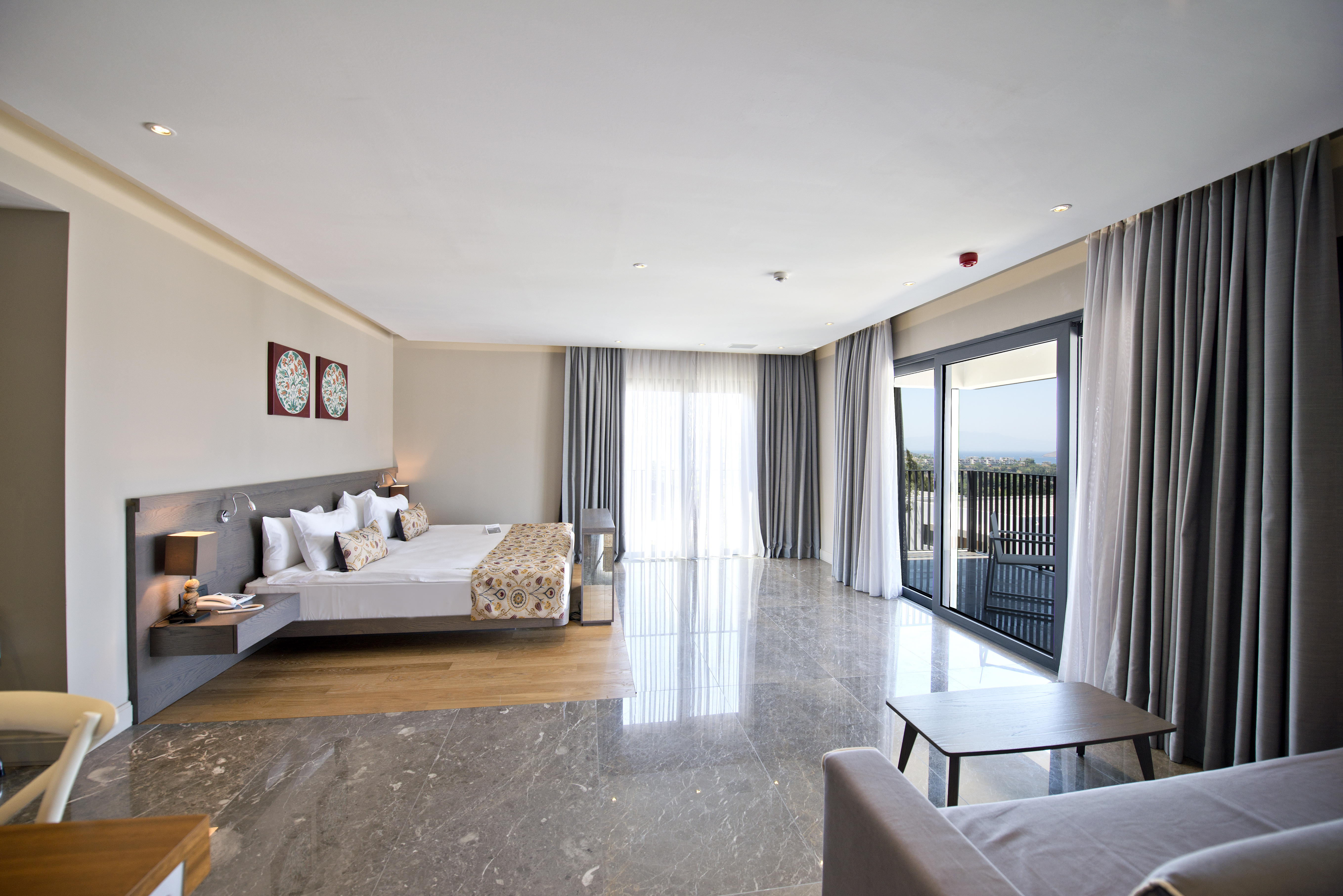 Guest room at the Ramada Resort by Wyndham Bodrum in Bodrum, Other than US/Canada