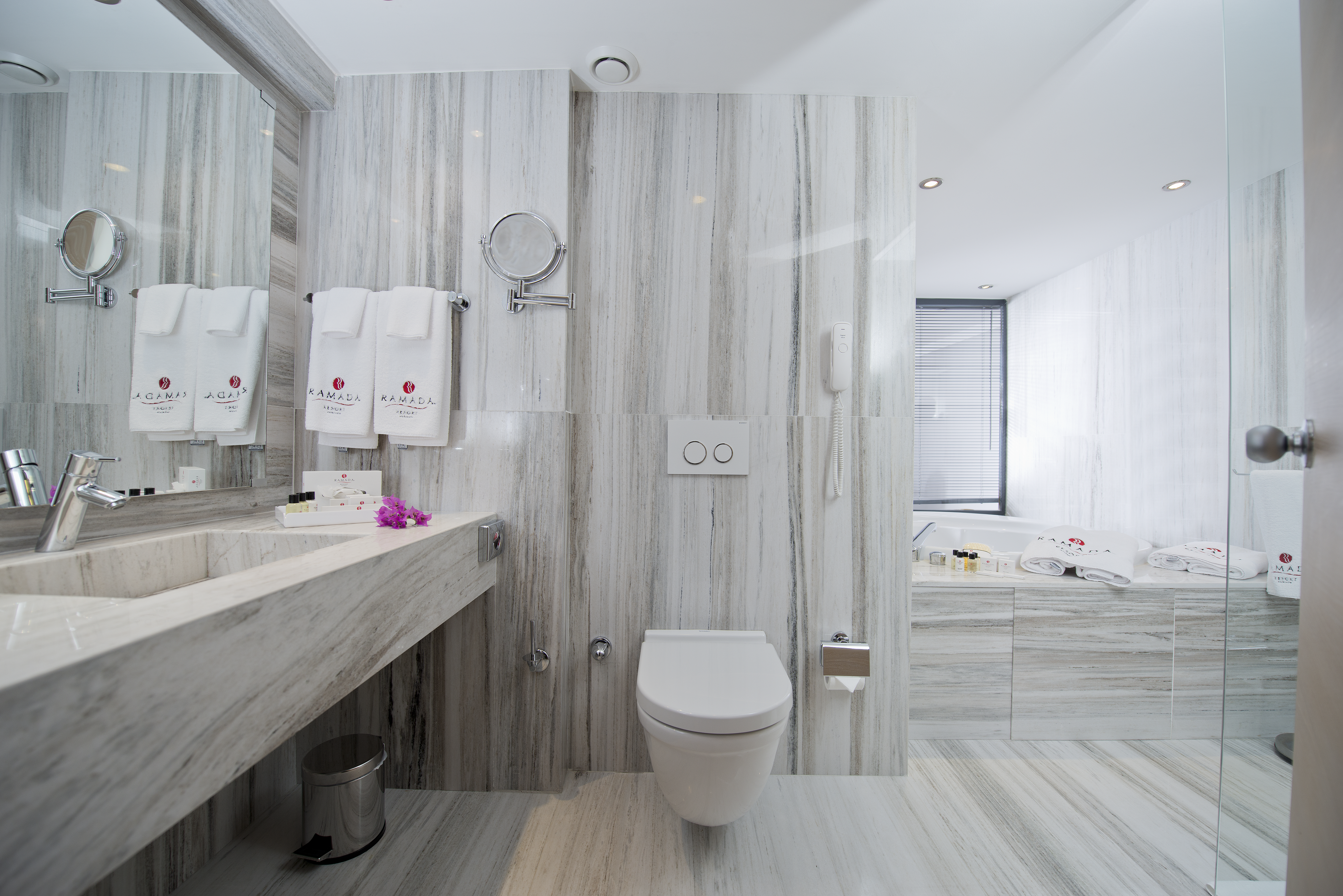 Guest room at the Ramada Resort by Wyndham Bodrum in Bodrum, Other than US/Canada