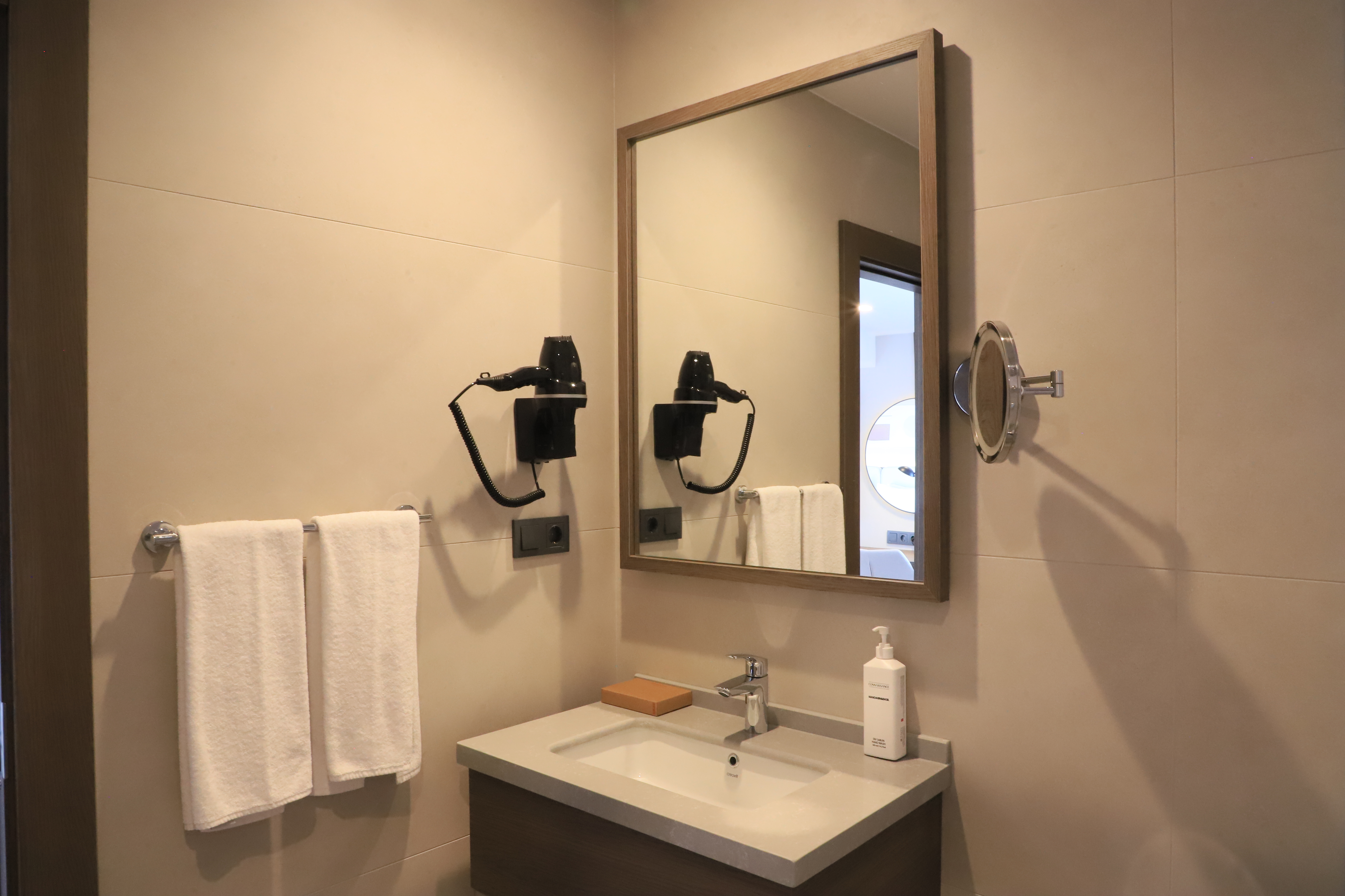 Guest room bath at the Ramada by Wyndham Duzce in Duzce, Other than US/Canada