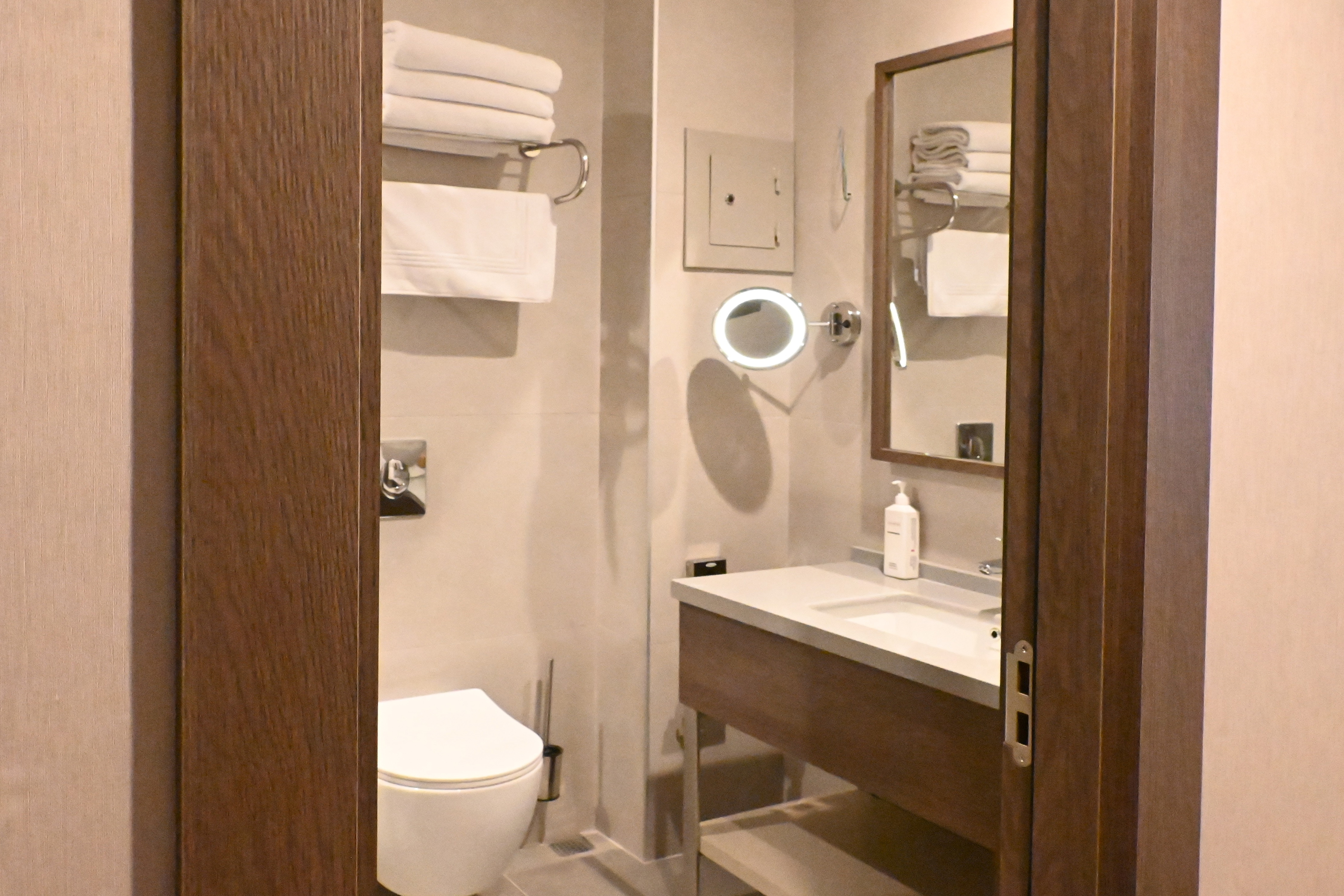Guest room bath at the Ramada by Wyndham Duzce in Duzce, Other than US/Canada