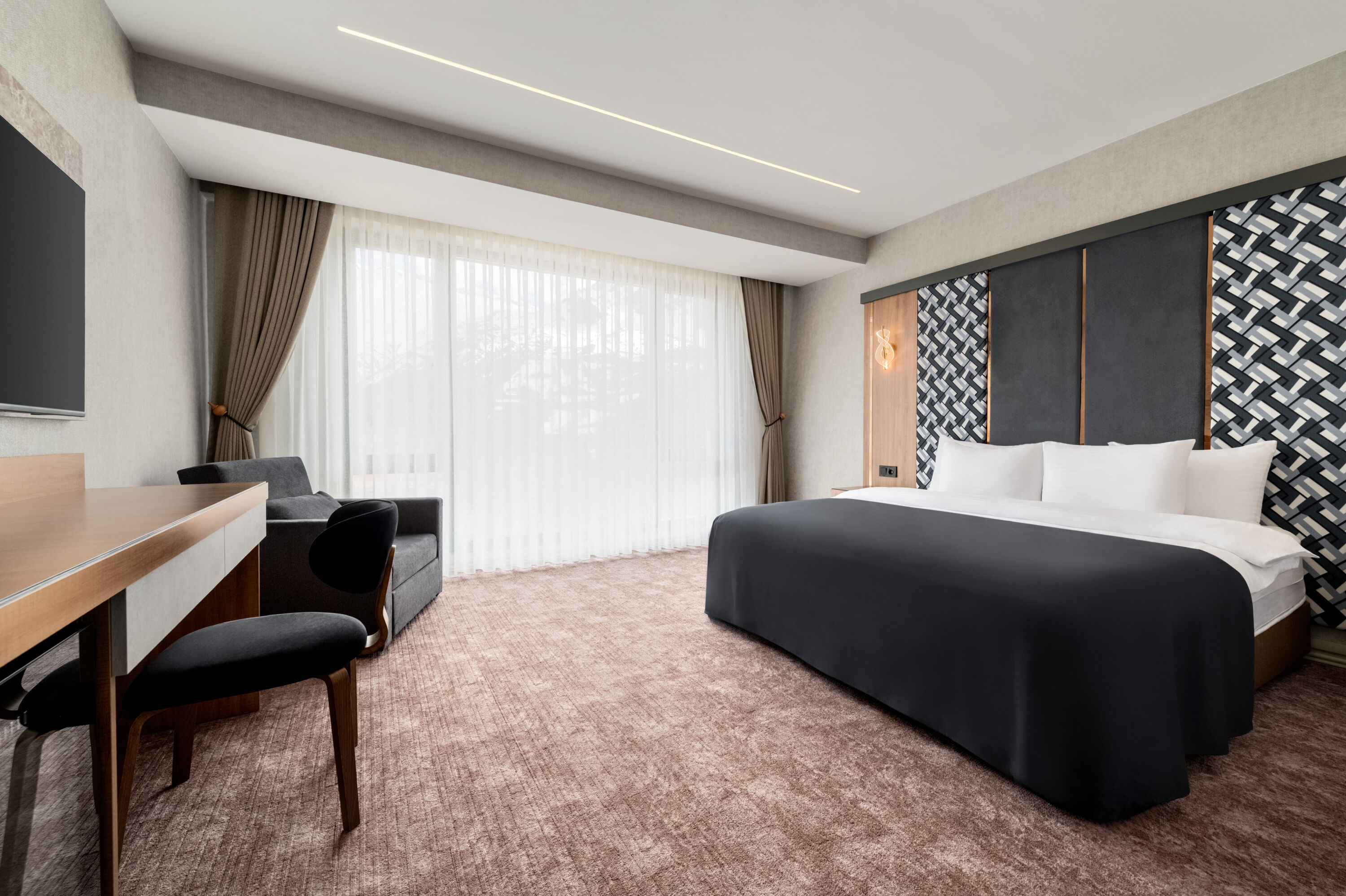 Guest room at the Ramada by Wyndham Erzincan Ergan in Erzincan, Other than US/Canada