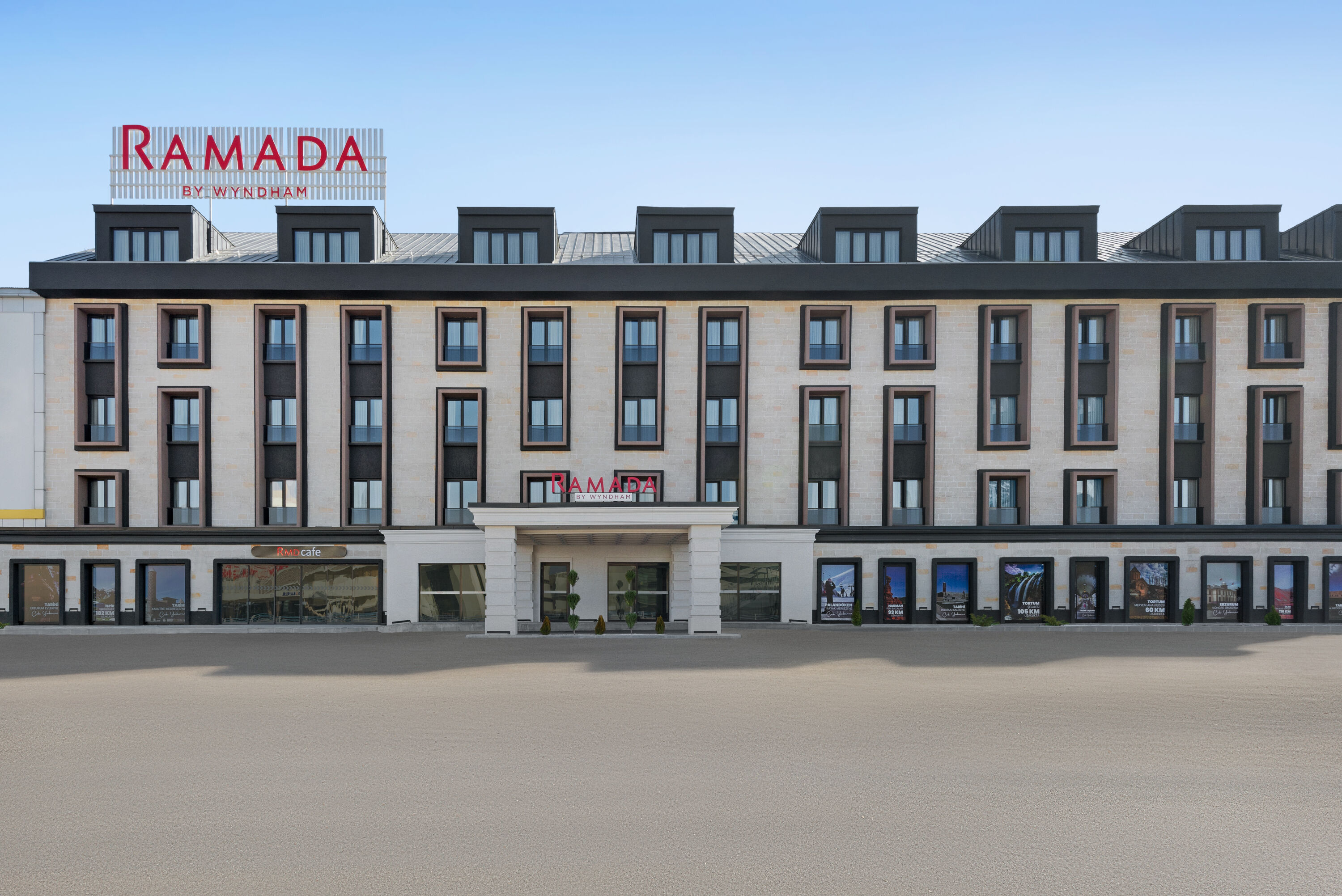 Exterior of Ramada by Wyndham Erzurum hotel in Erzurum, Other than US/Canada