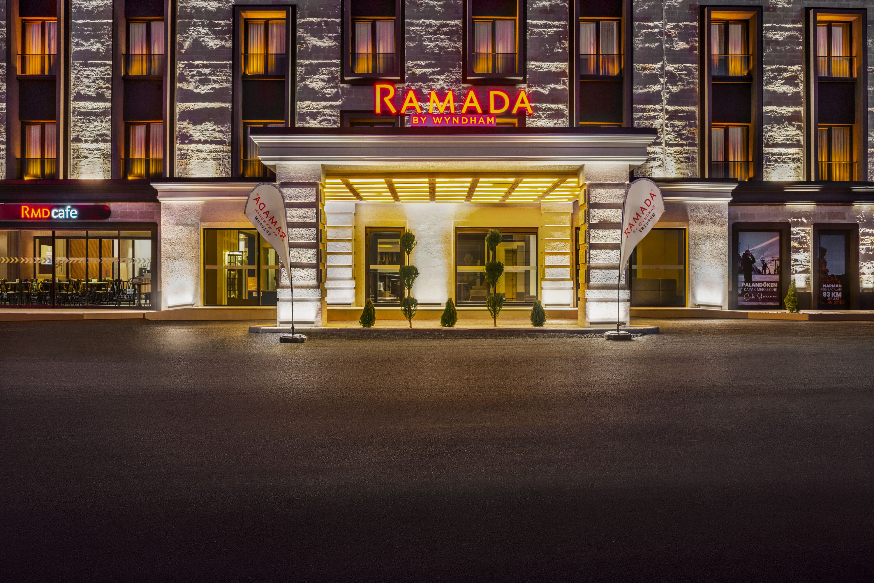 Exterior of Ramada by Wyndham Erzurum hotel in Erzurum, Other than US/Canada