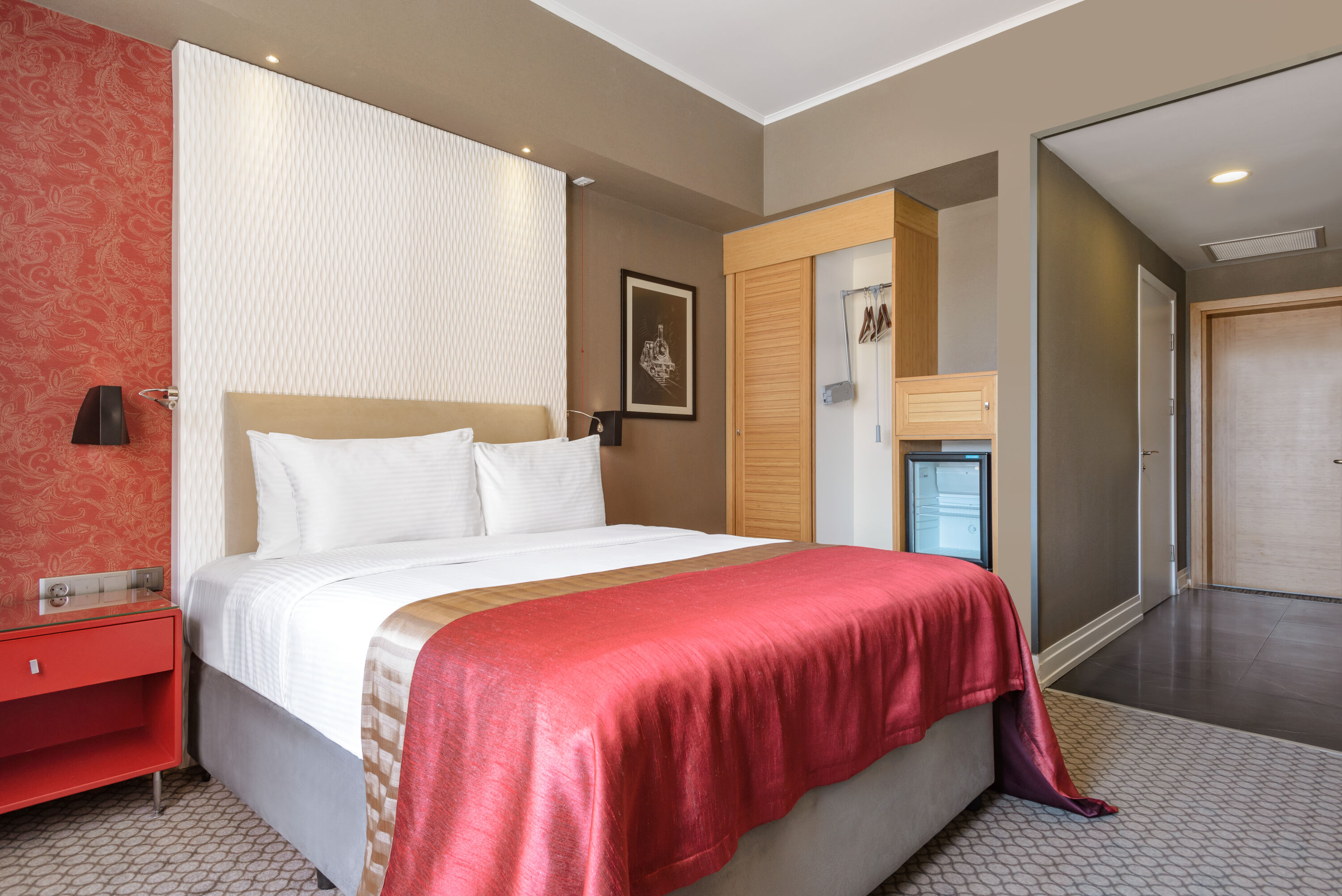 Guest room at the Ramada Plaza by Wyndham Eskisehir in Eskisehir, Other than US/Canada