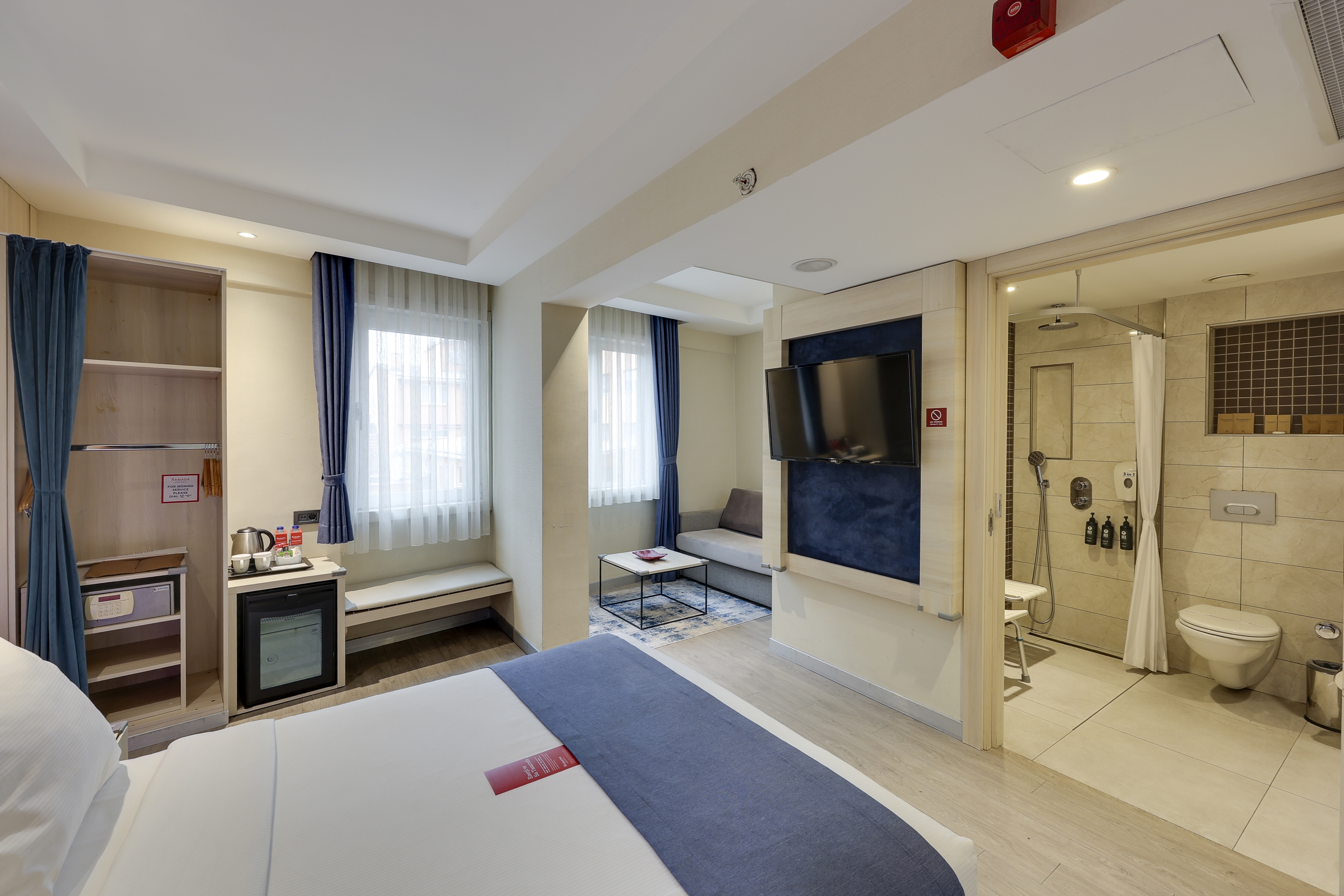 Guest room at the Ramada by Wyndham Istanbul Old City in Istanbul, Other than US/Canada