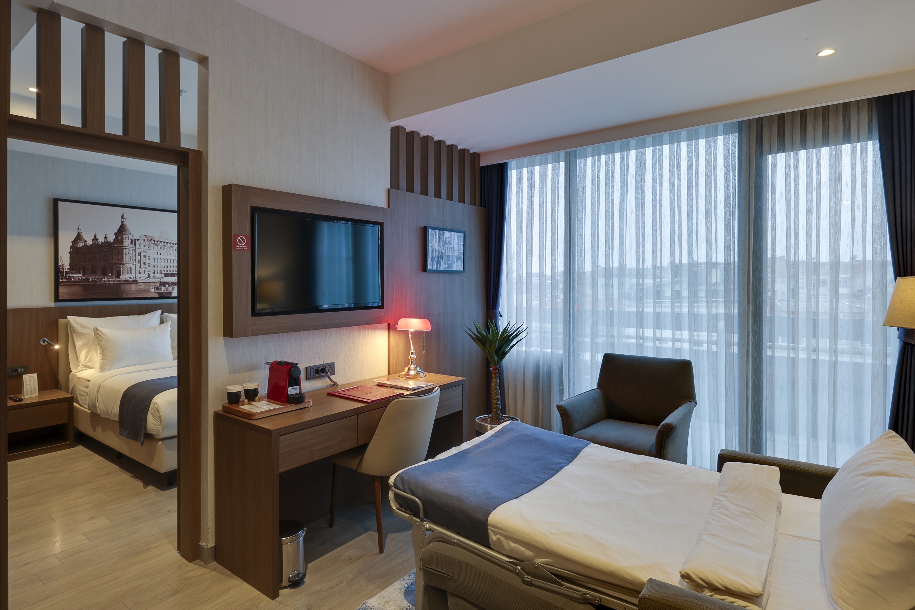 Guest room at the Ramada by Wyndham Istanbul Old City in Istanbul, Other than US/Canada