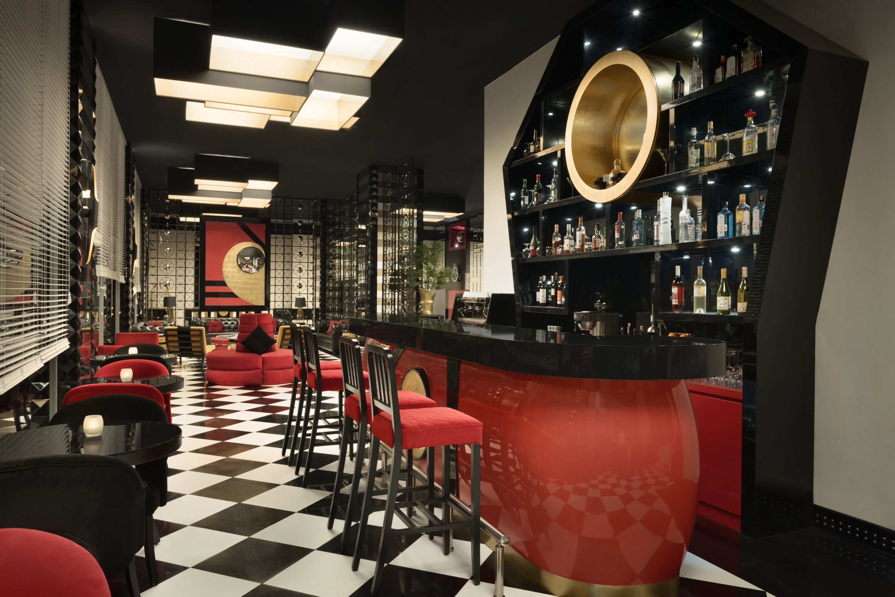 Bar at Ramada Hotel & Suites by Wyndham Istanbul Sisli in Istanbul, Other than US/Canada