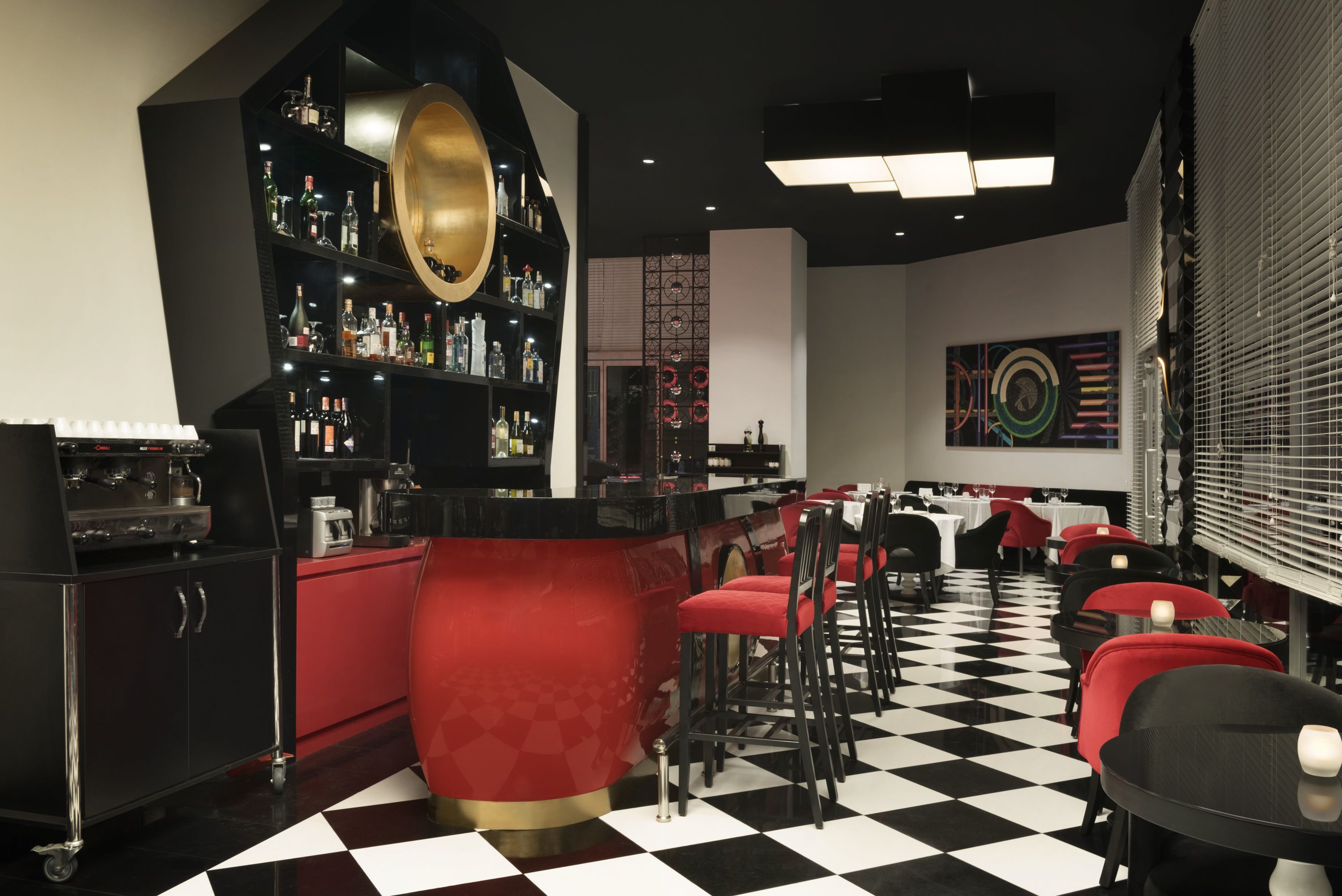 Bar at Ramada Hotel & Suites by Wyndham Istanbul Sisli in Istanbul, Other than US/Canada